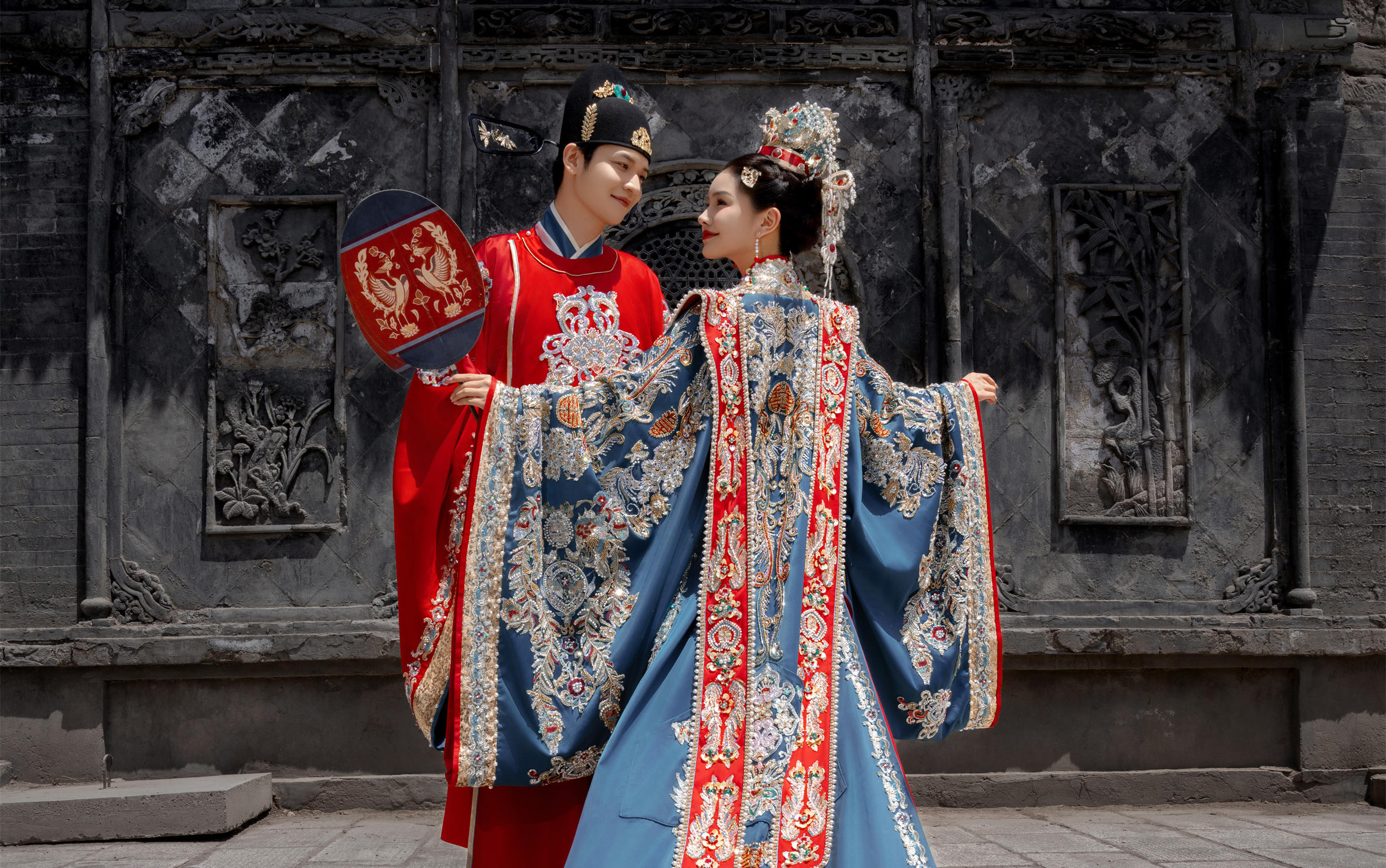 中国女孩无法拒绝‼️汉服婚纱照拿捏仪式感