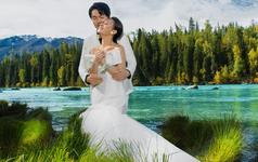 新疆喀纳斯网红景点拍婚纱照太美啦