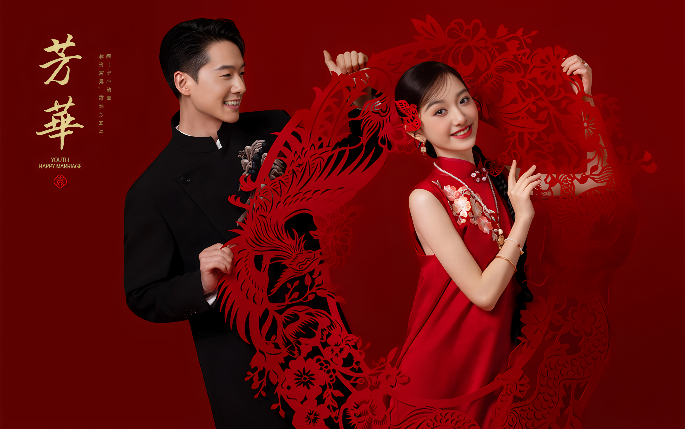 【薇薇新娘】救命！中式喜嫁婚纱照真的美到我心坎里
