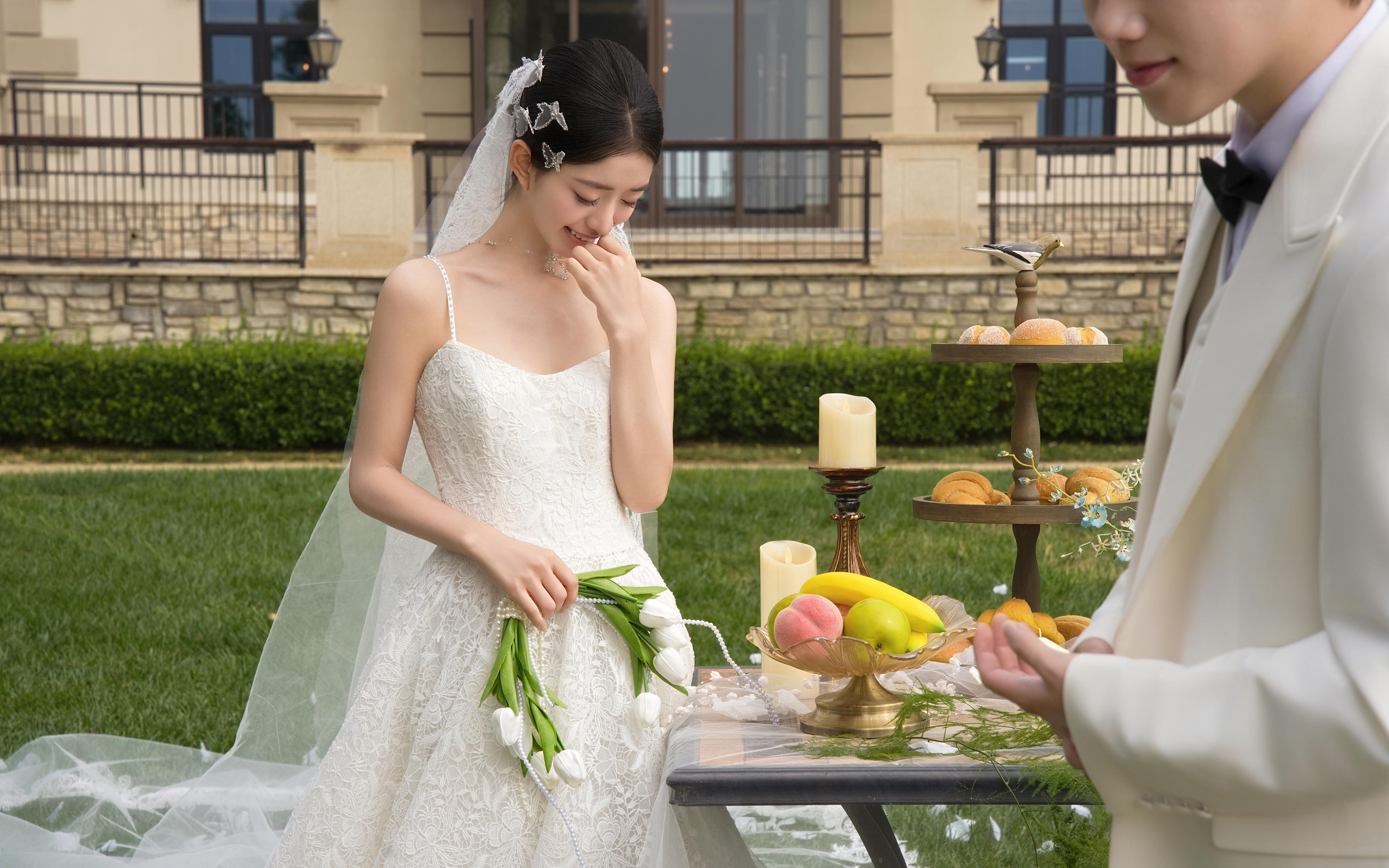 法式莊園浪漫紀(jì)實婚照