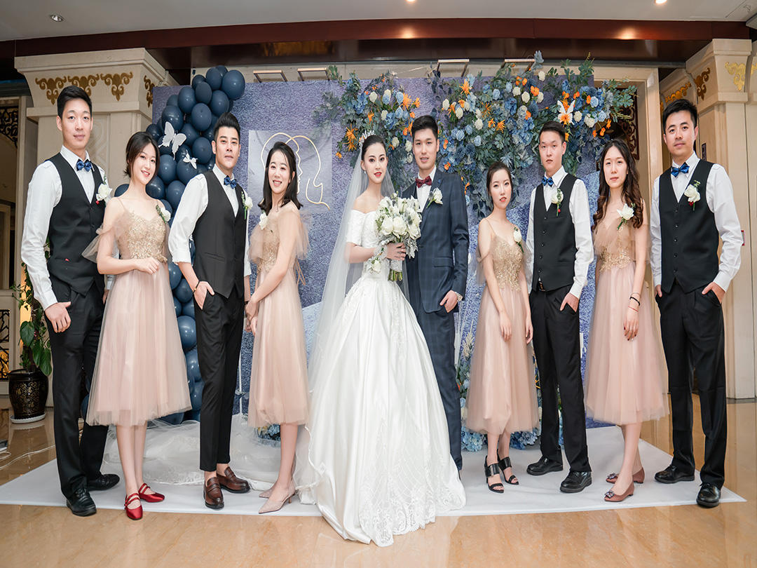 【艾尚婚礼策划】静谧 · 蓝白系婚礼