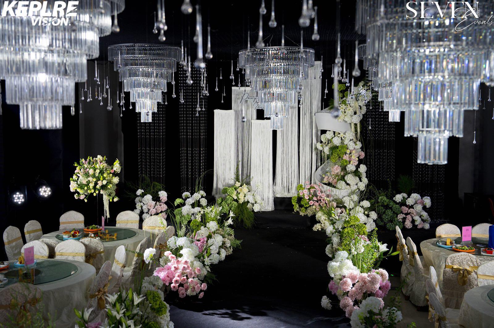 白綠色韓式婚禮