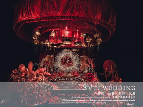 【SVT WEDDING】国宴厅 经典红 带四大