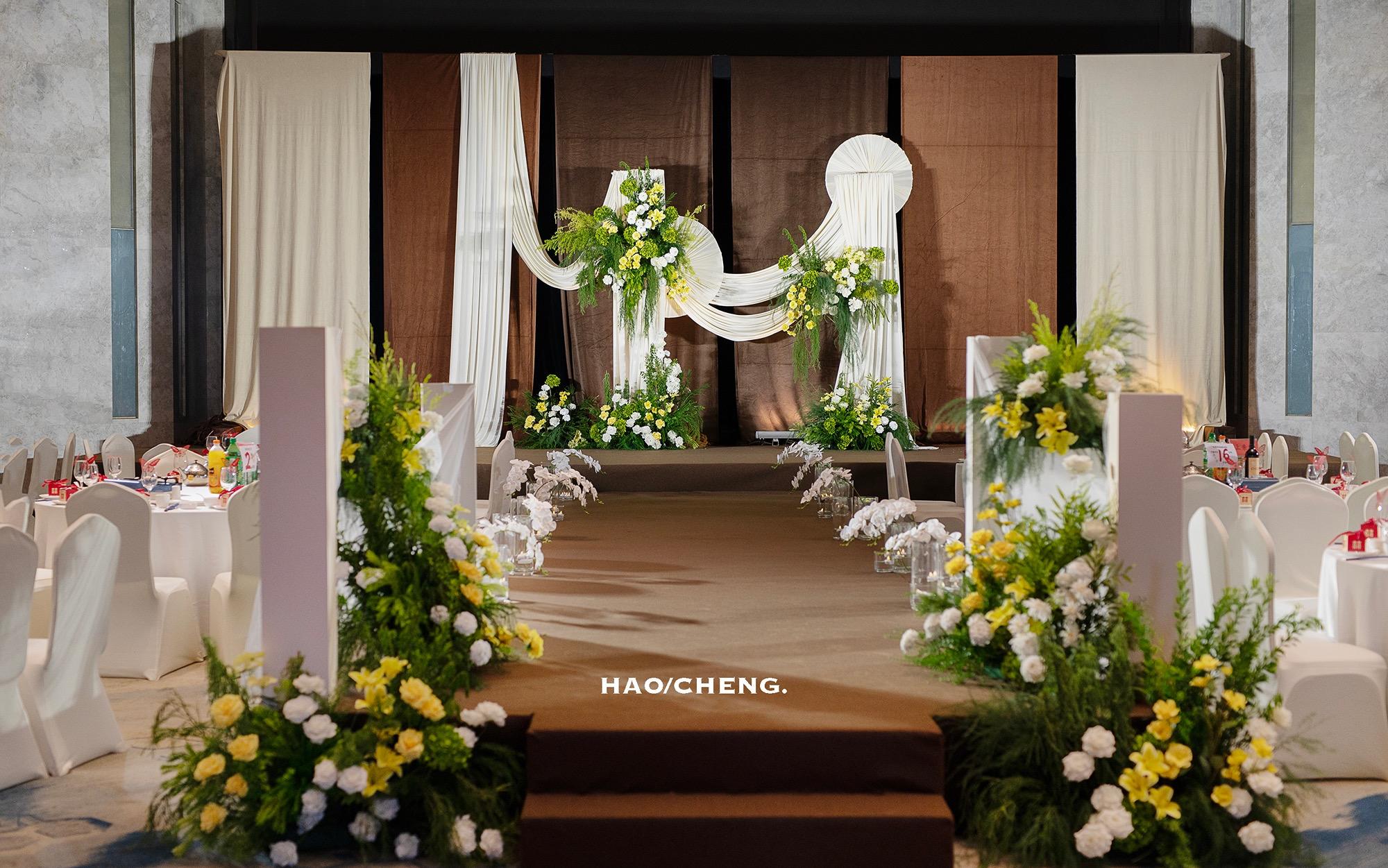 小众咖色美拉德婚礼