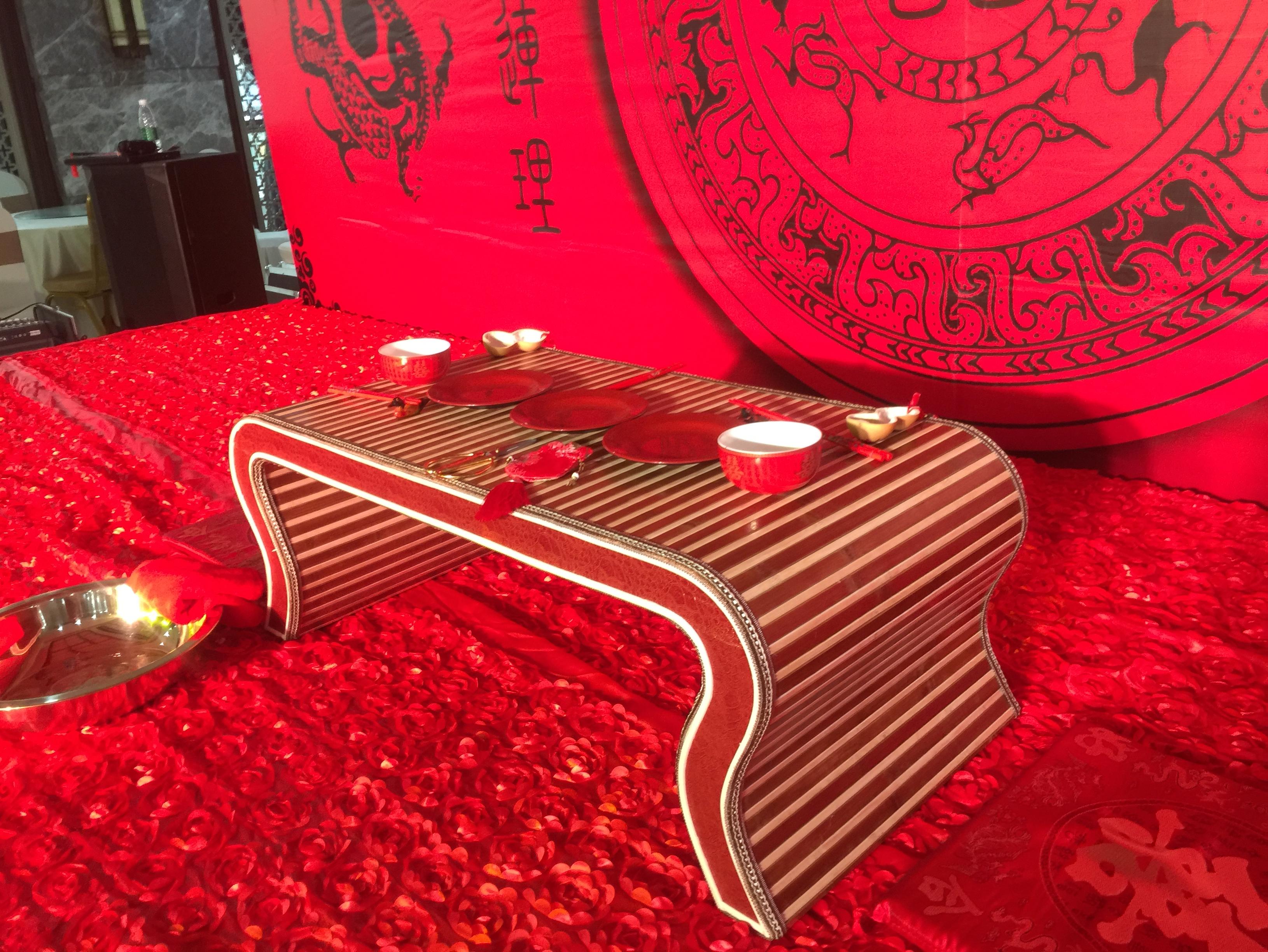 传统汉服 大气汉式婚礼 