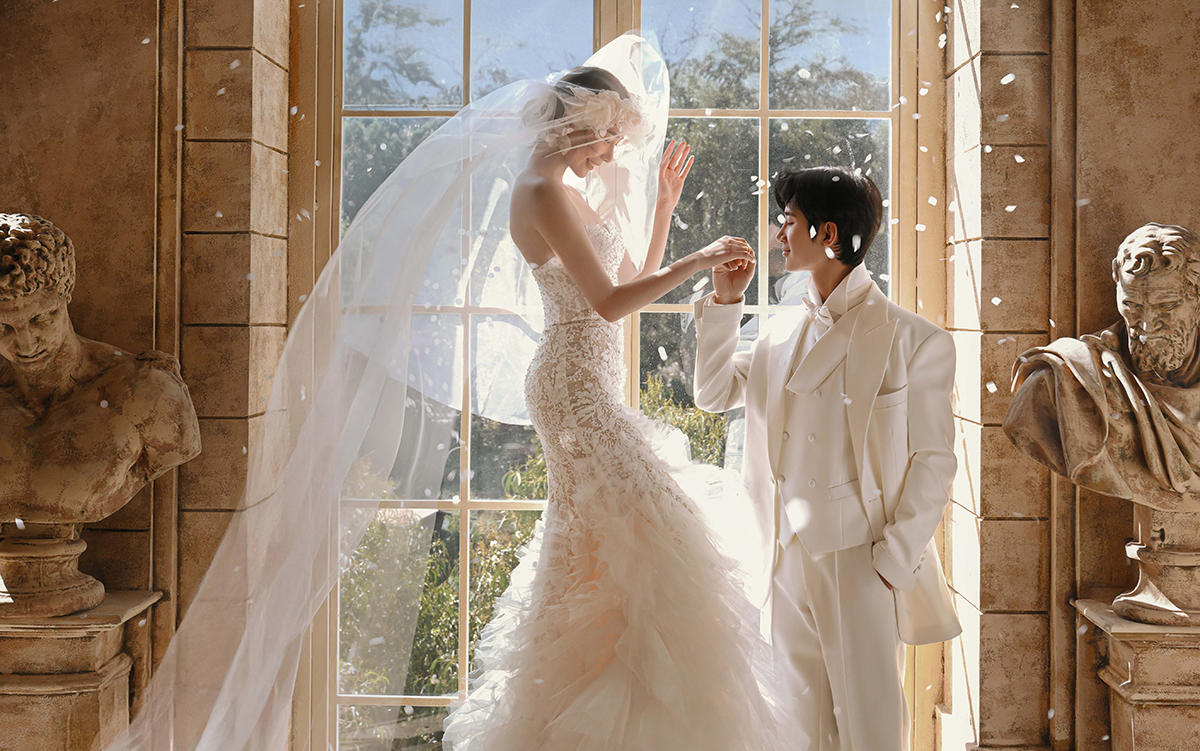 大理樣片·法式魚尾婚紗的100種心動?大理旅拍