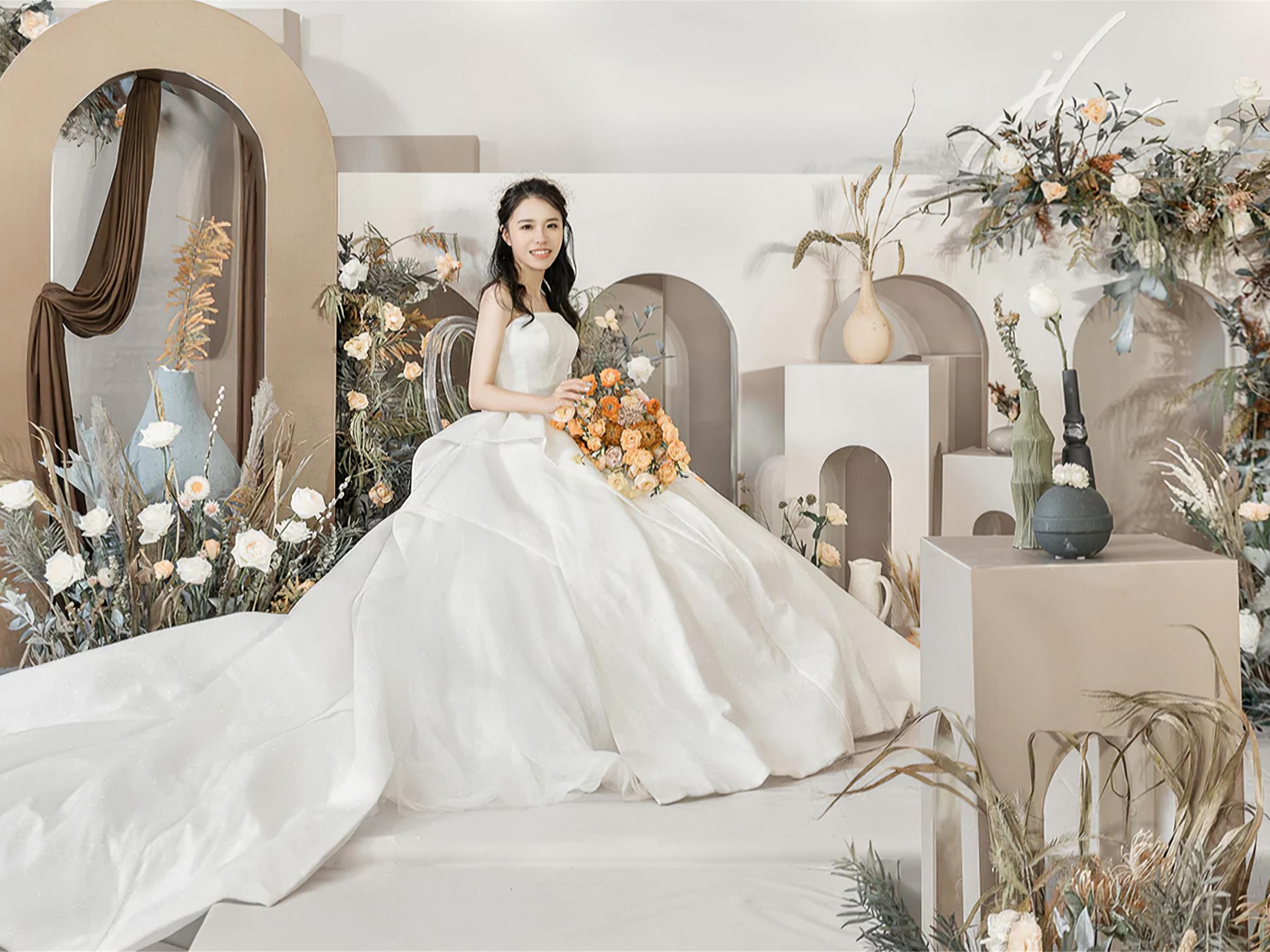 《挚爱》——韩系焦糖色系婚礼