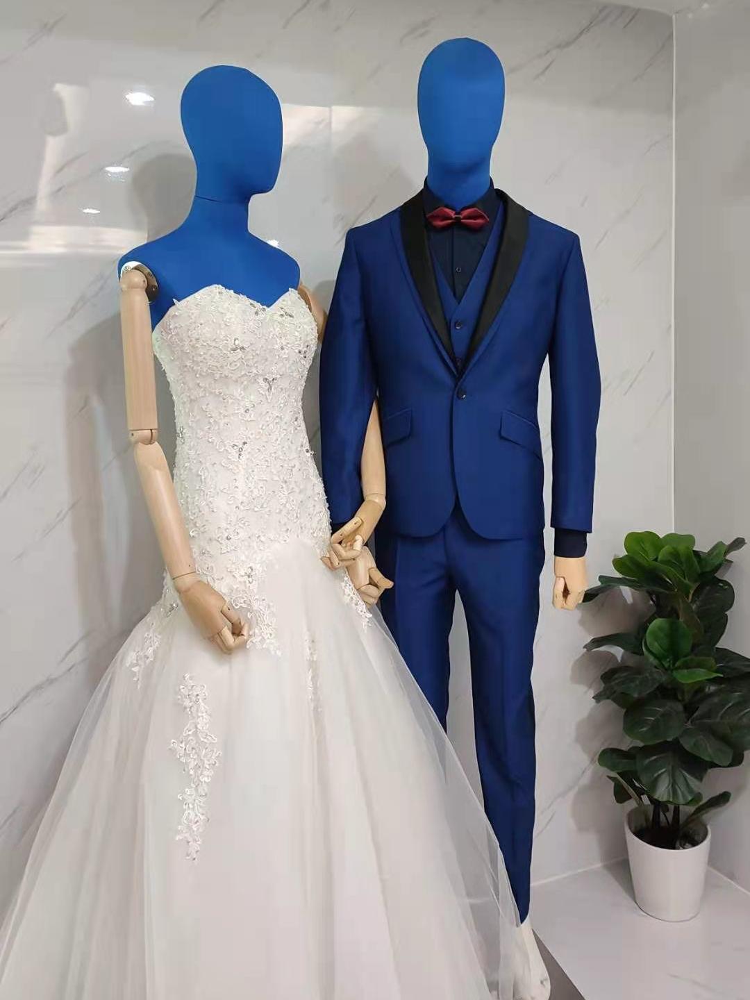 量E定制-可拆双拼礼服领婚礼新郎款