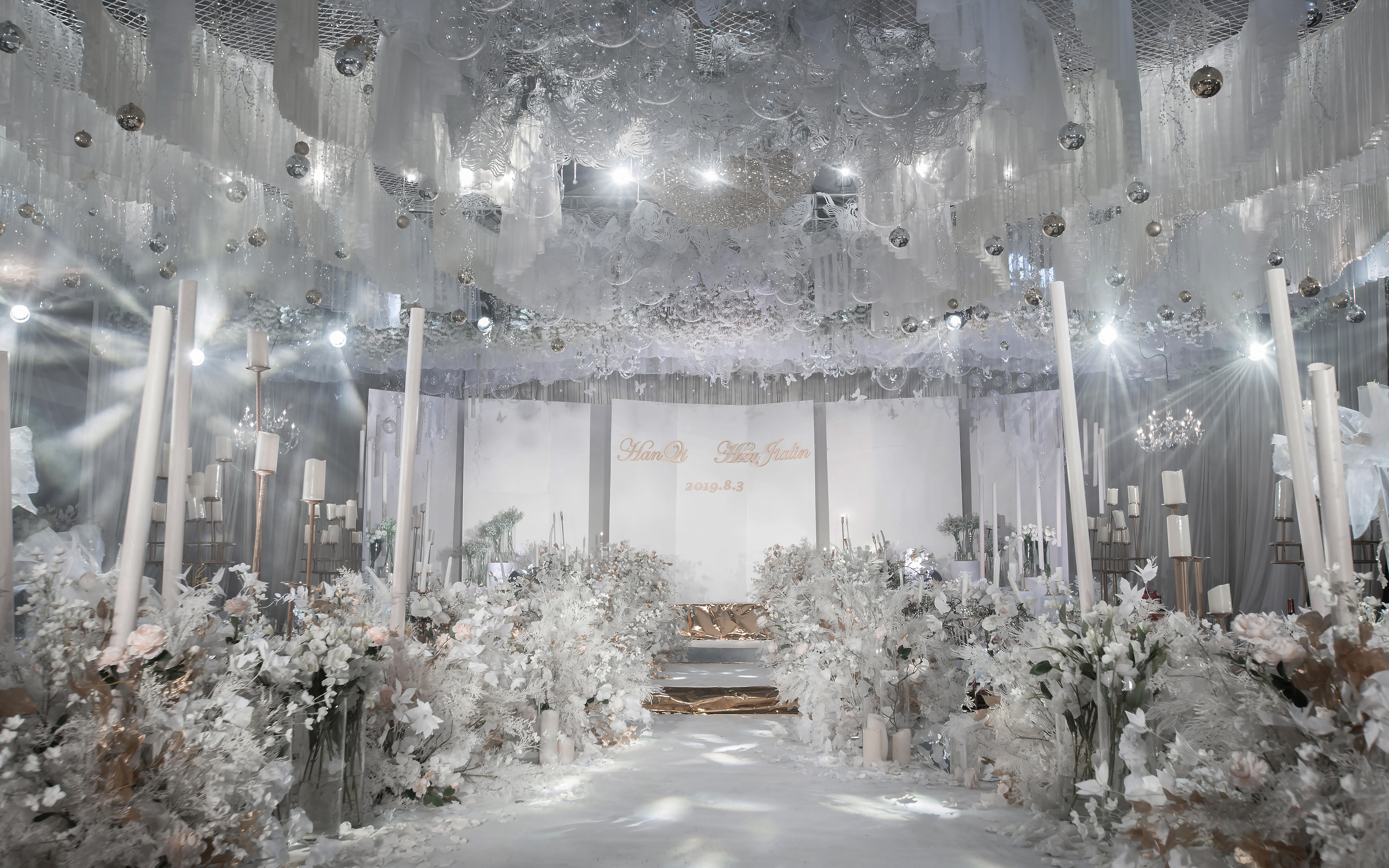 【启寇婚礼】灰白简洁婚礼