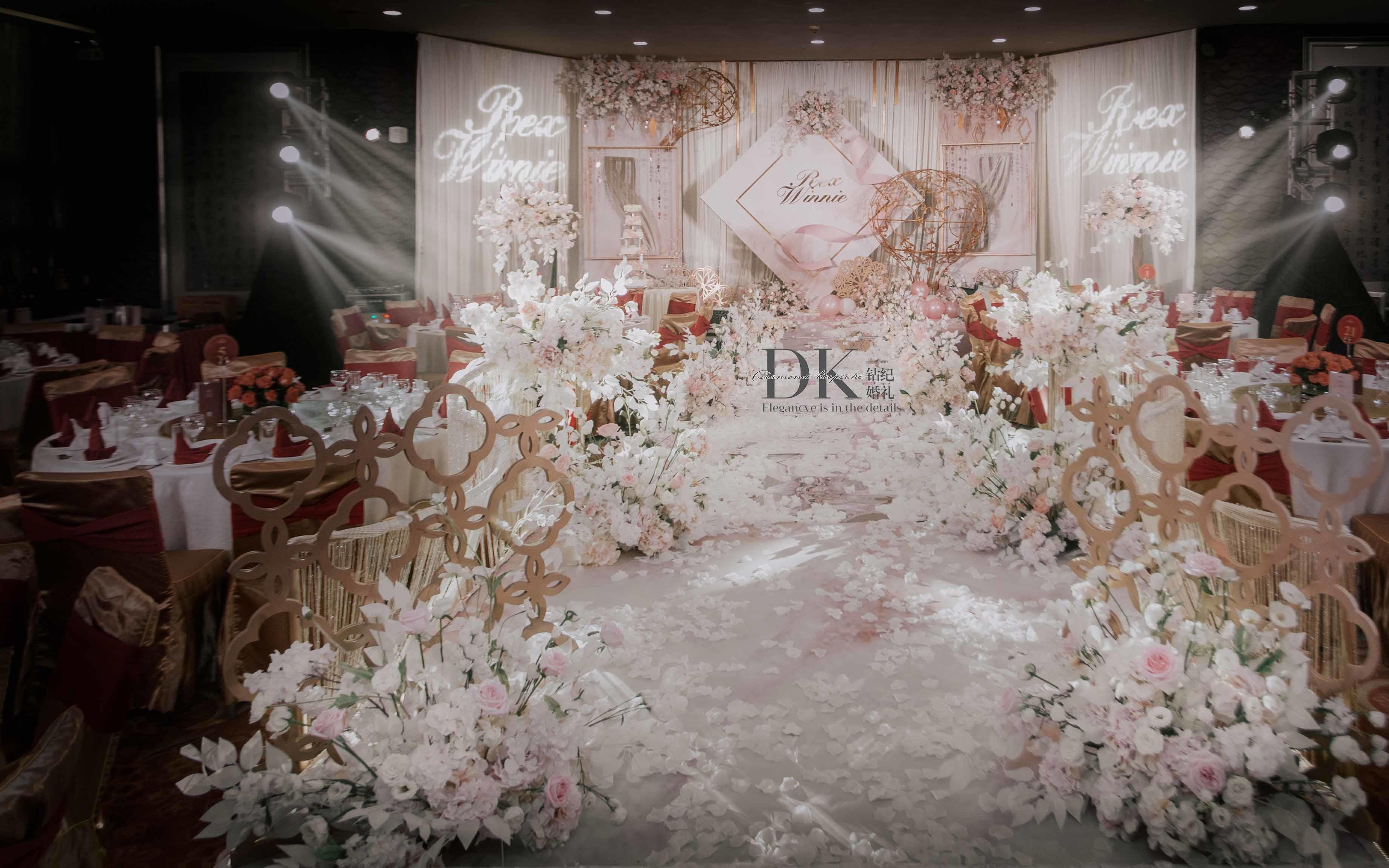 『DK婚礼定制』性价比超高粉色系婚礼