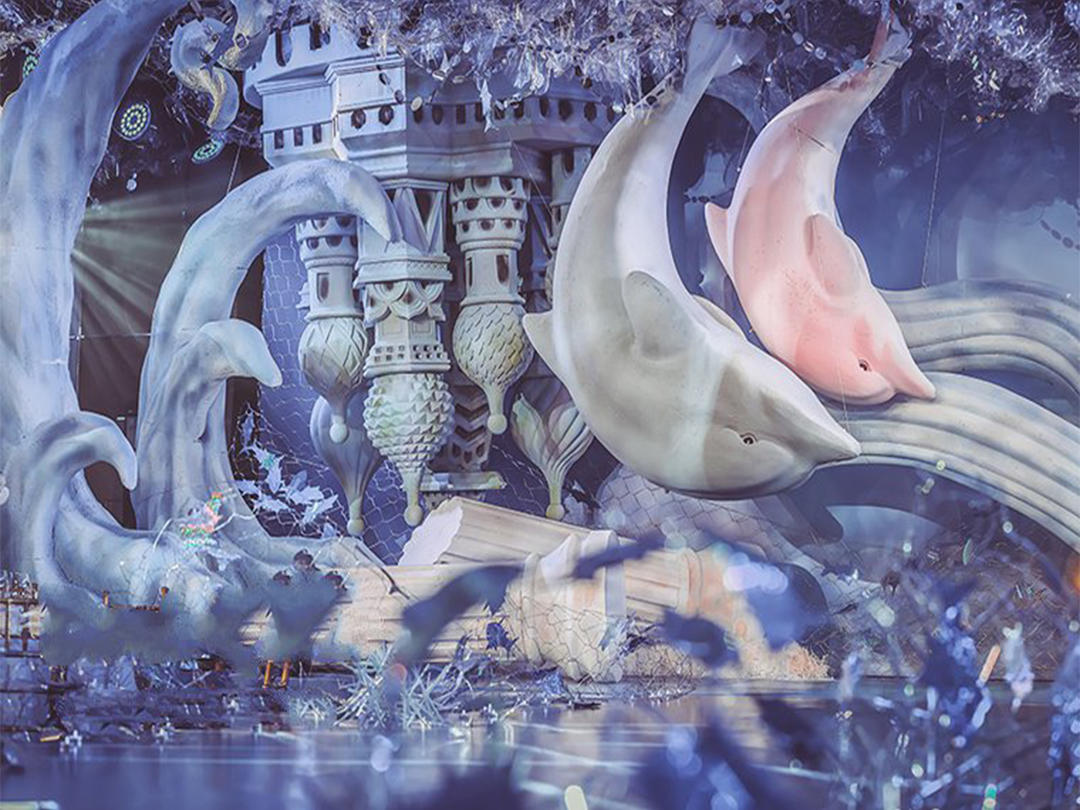 个性创新型海洋风婚礼《最美人鱼公主》