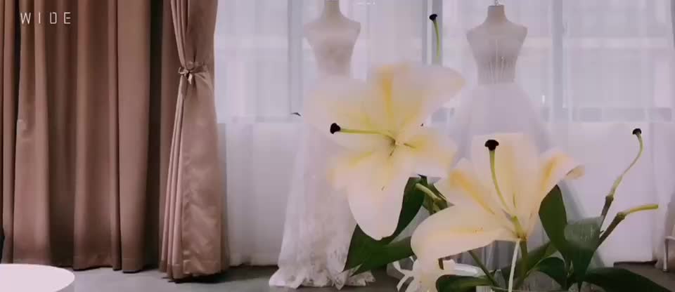 【韩式清新系列】梦幻公主定制婚纱