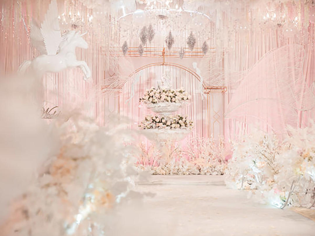 粉色公主专属高端浪漫婚礼