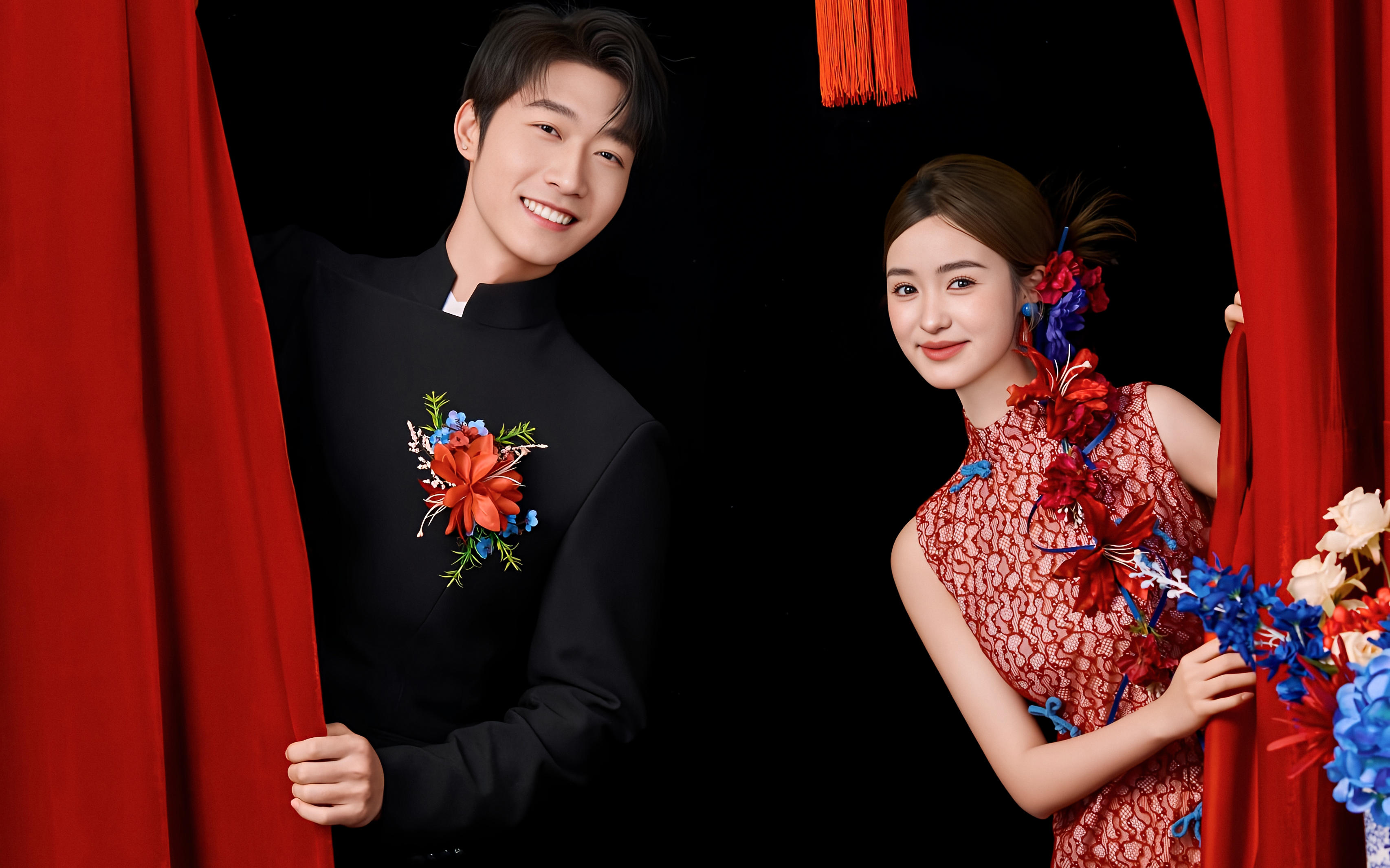 后悔没早点拍‼️新中式婚纱照成片绝了