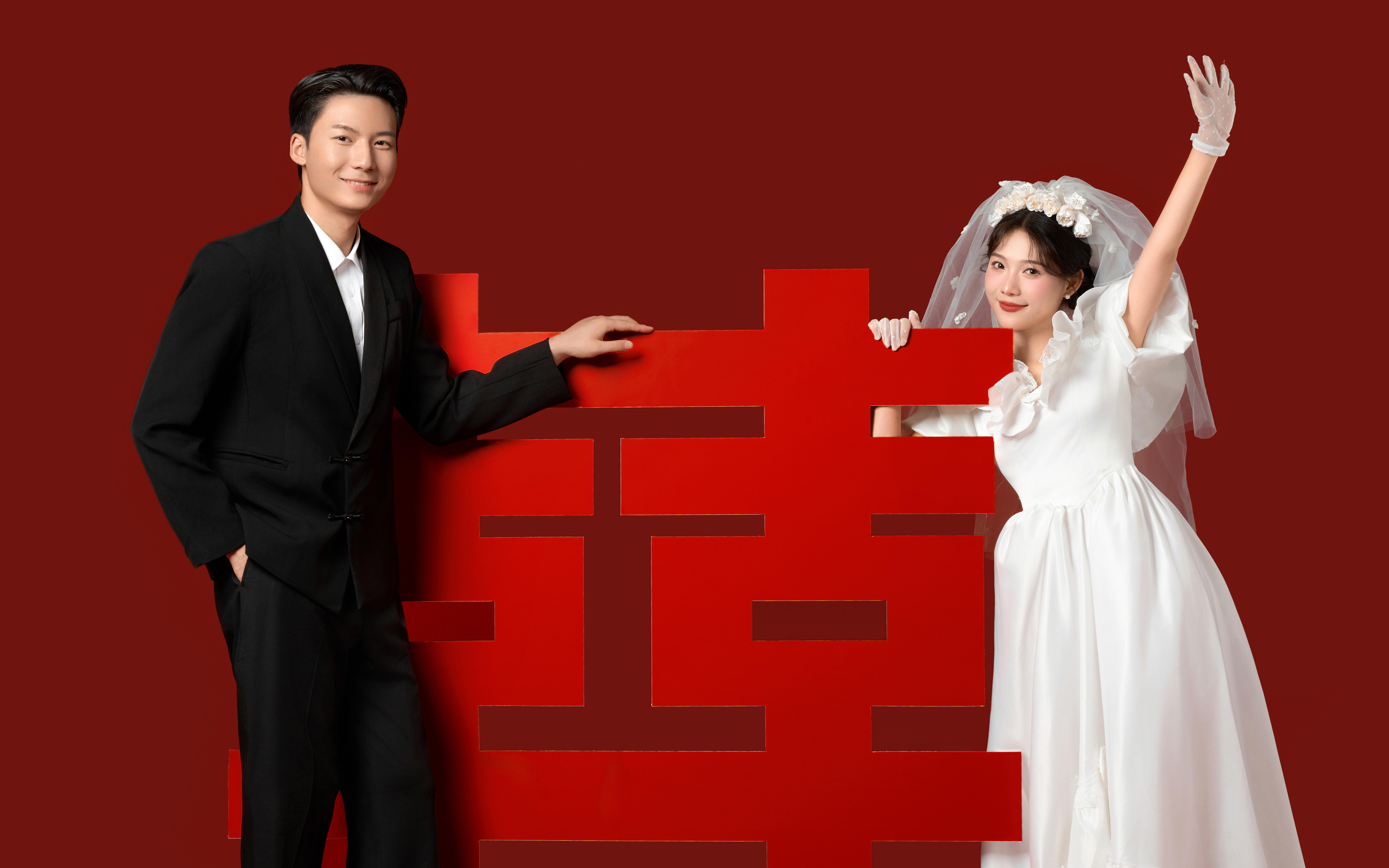 【七禧】-俏皮喜嫁风1288当天拍、当天取