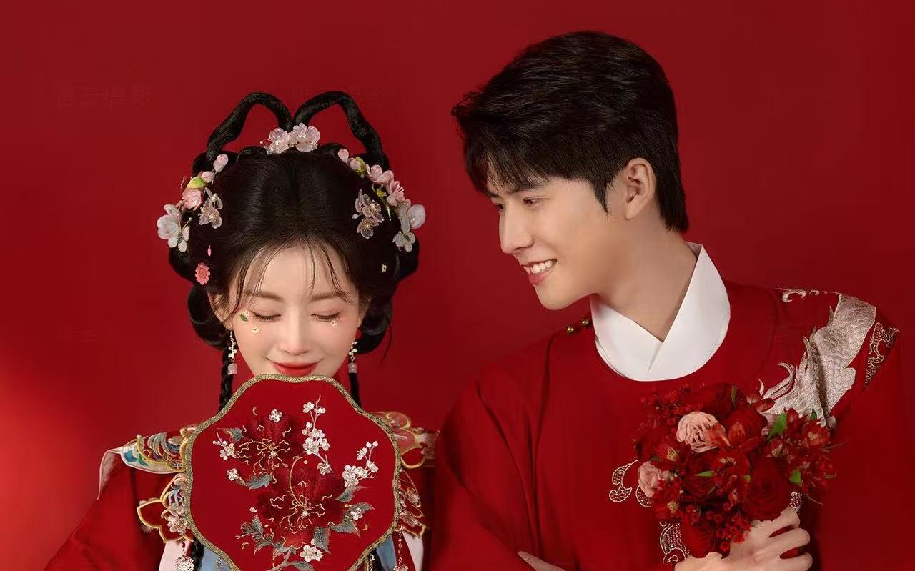 【甜到心尖上的漢服婚紗照】