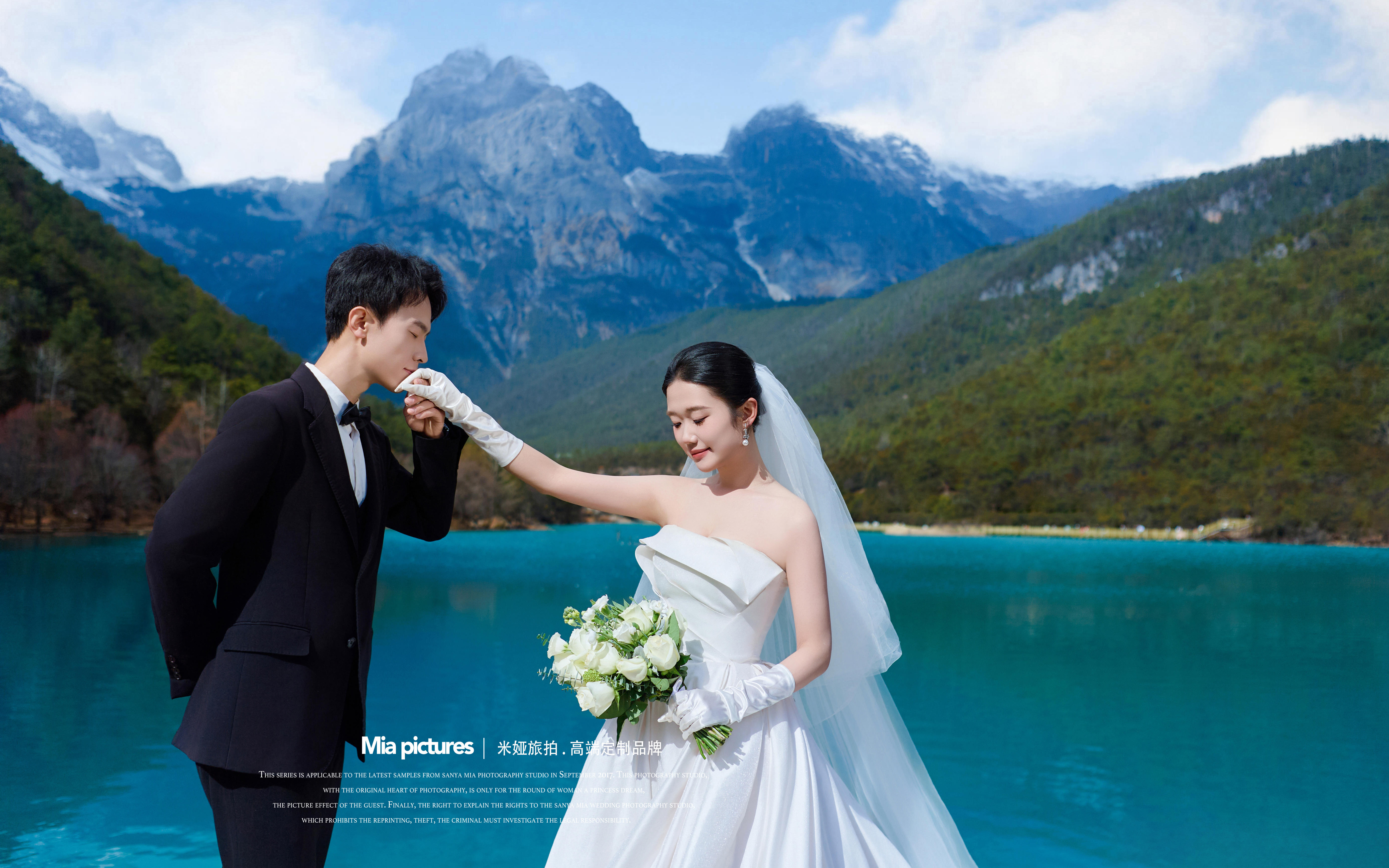 一襲輕盈紗裙化身雪山下的在逃公主