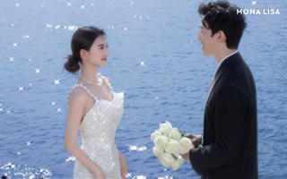 在武汉拍了海边婚纱照太出片了吧