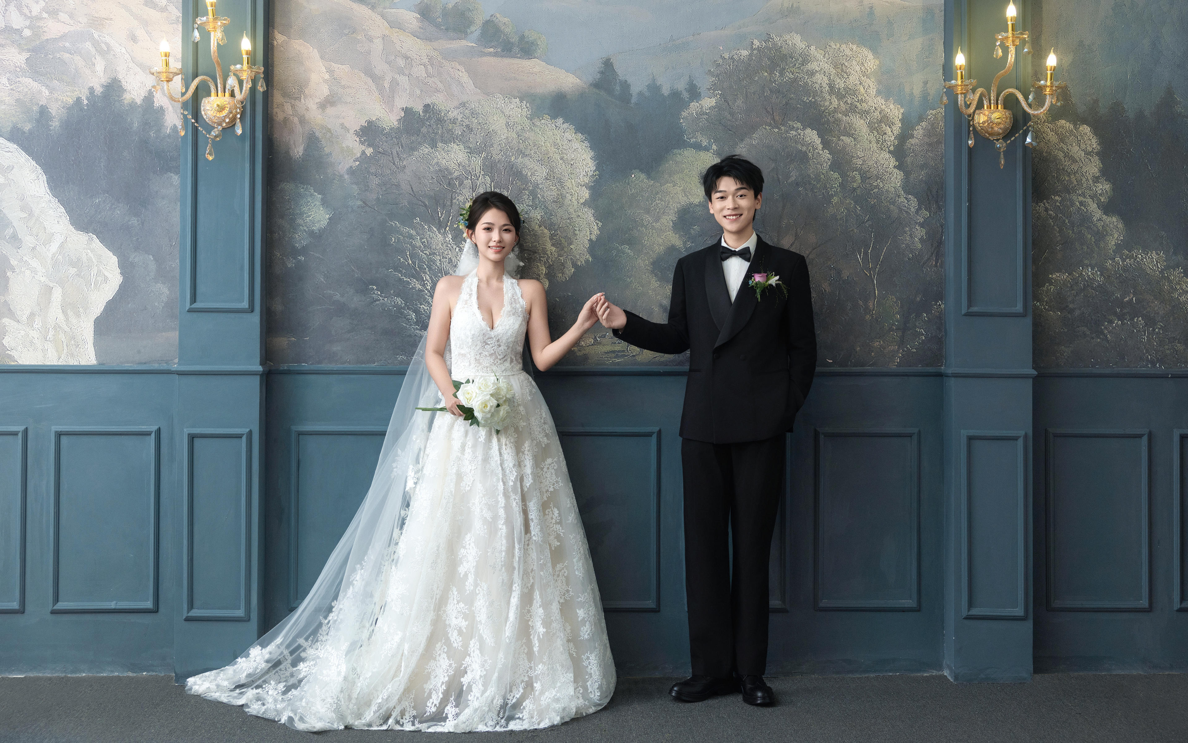 极简风格婚纱照 在优雅与艺术气息中说尽此生爱意