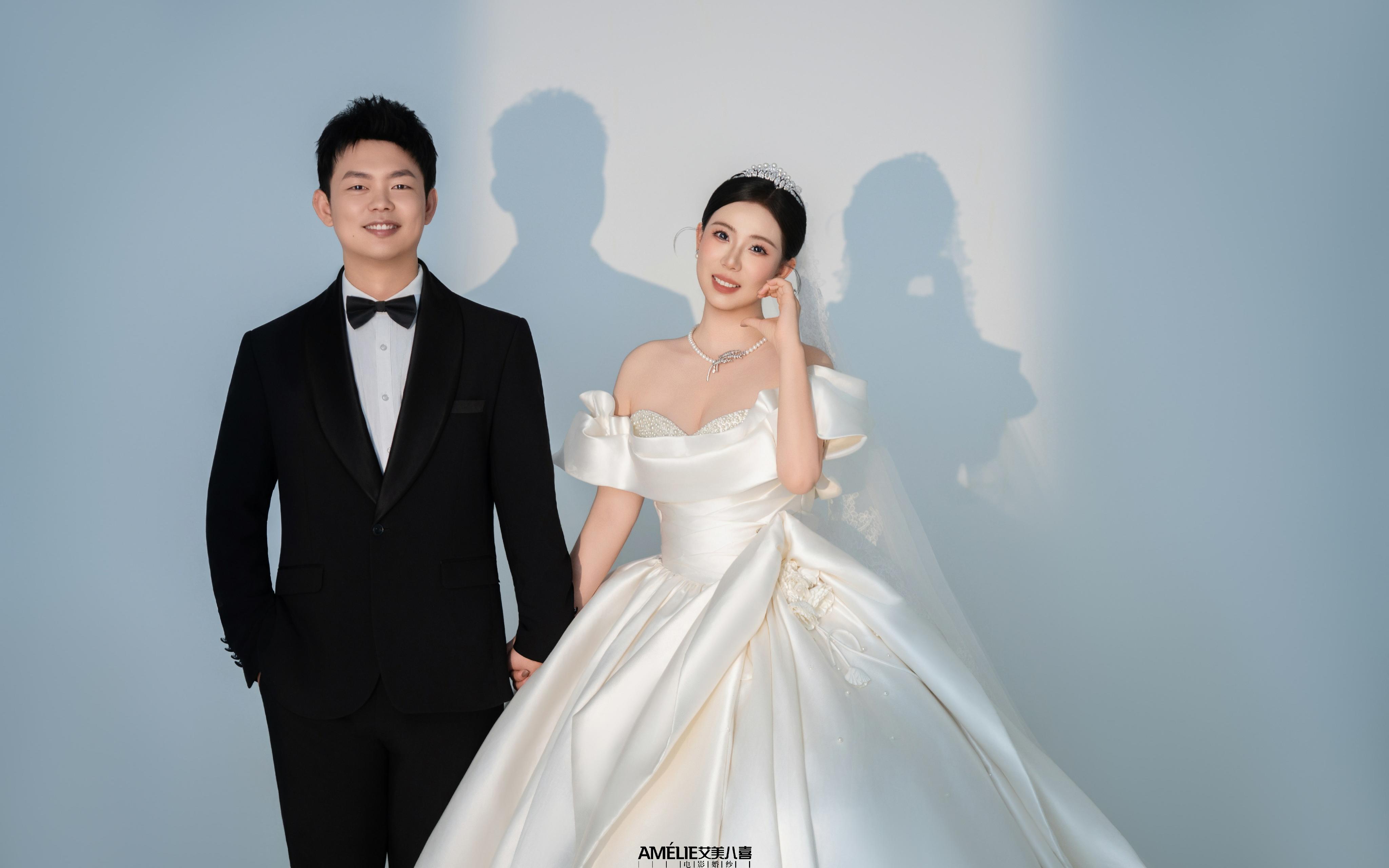 缎面光影婚照！韩式高级感爆棚💖