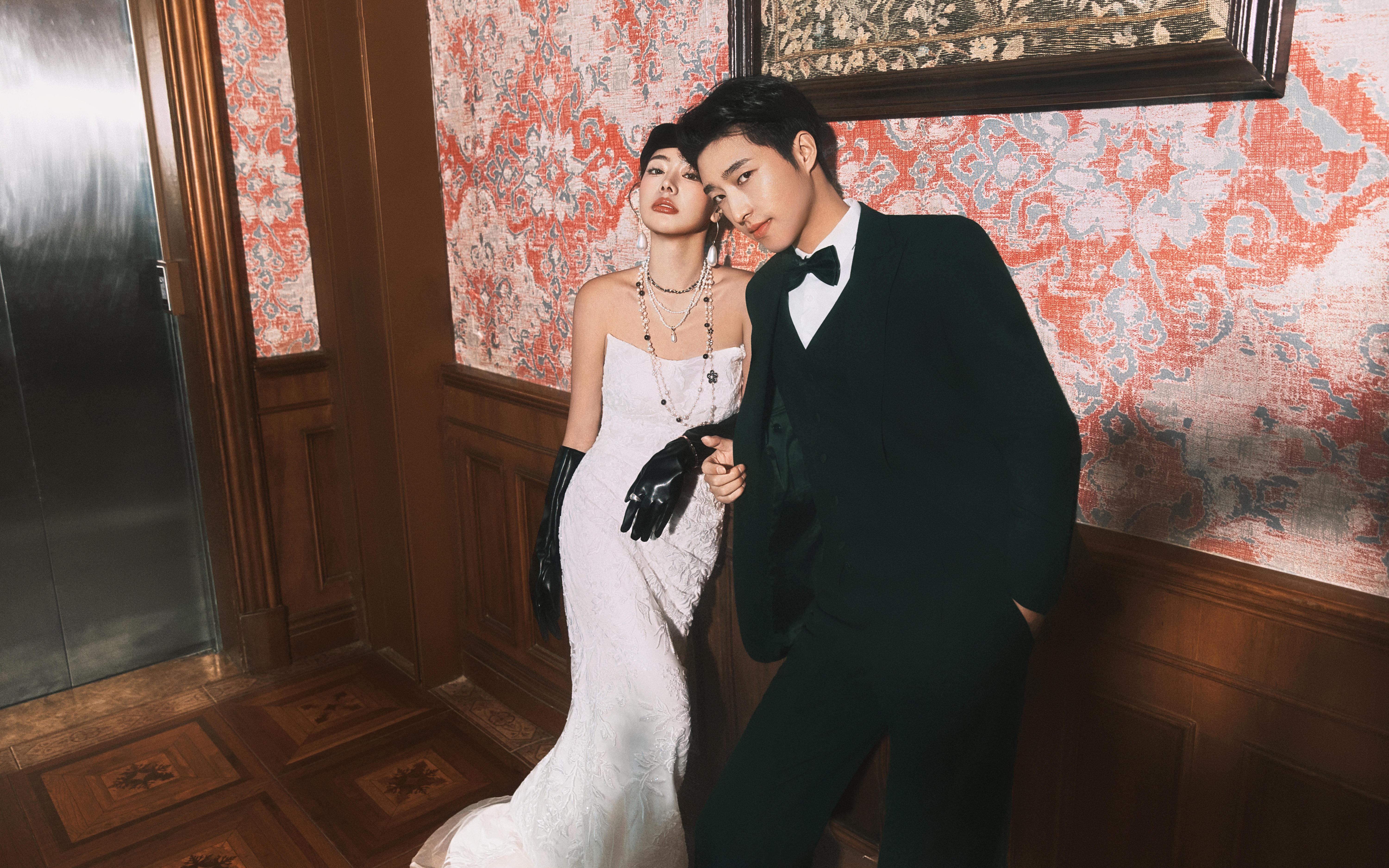 超绝小香风✨时尚又权威的婚纱照