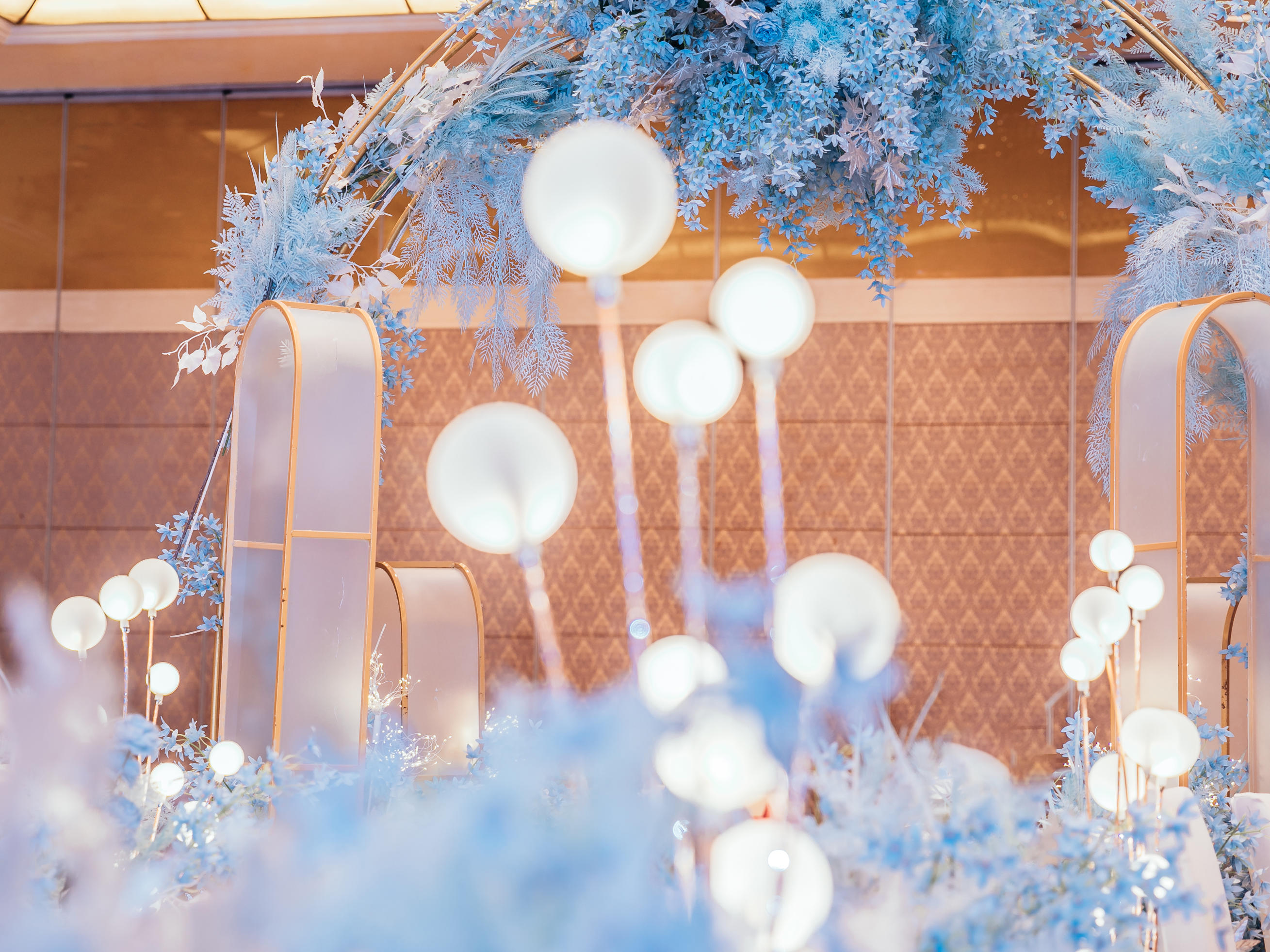 【金典幸福  暖心打造】蓝色系清新婚礼