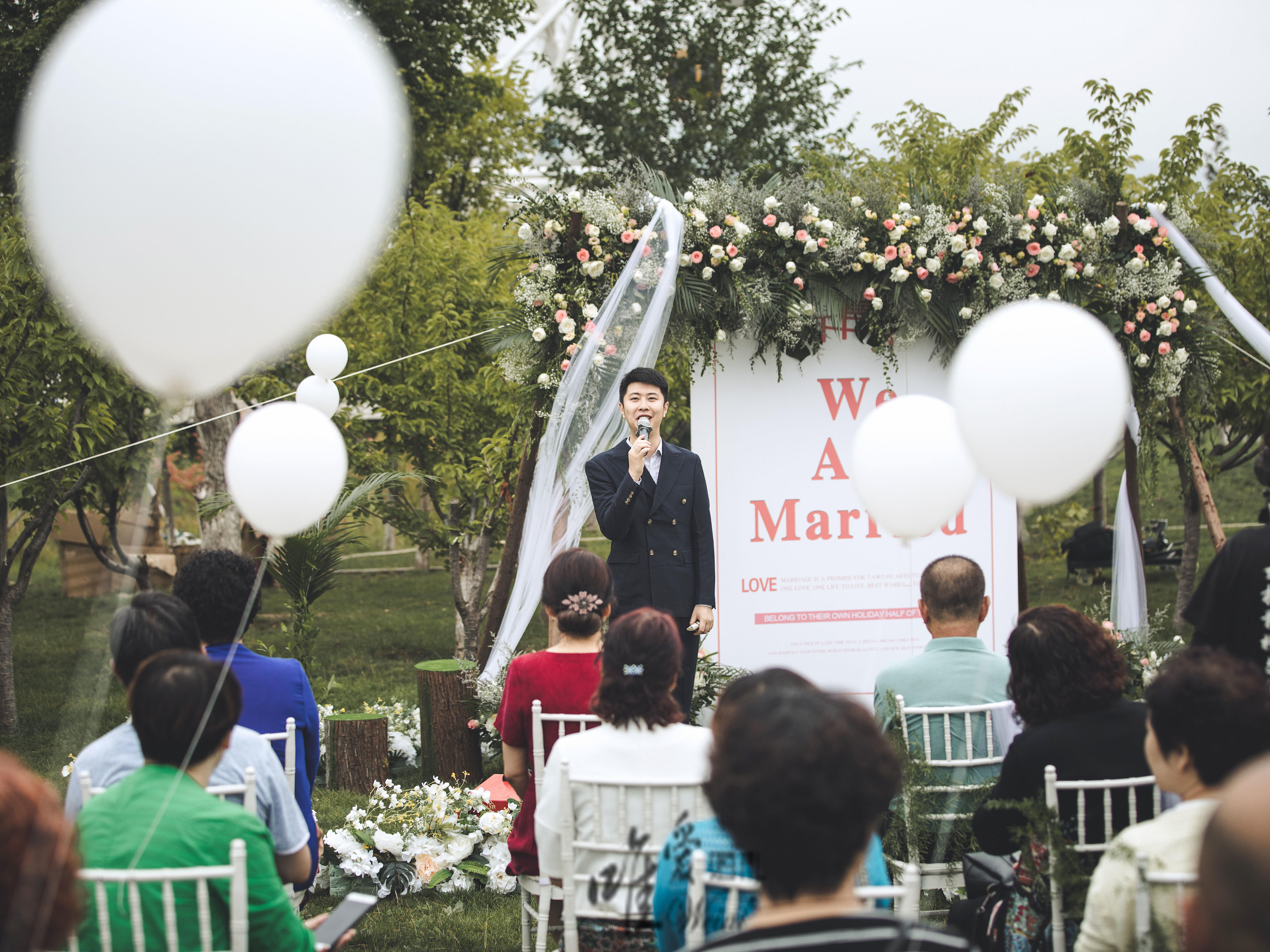 唯爱婚礼“新享”户外婚礼：纯白之恋