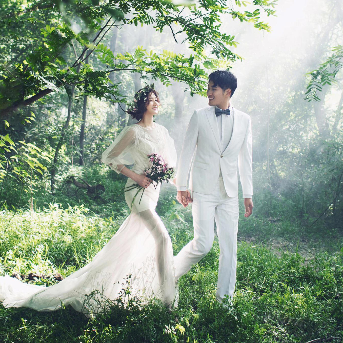 【网红爆款/限时团购】全国包邮+2晚酒店+送婚纱