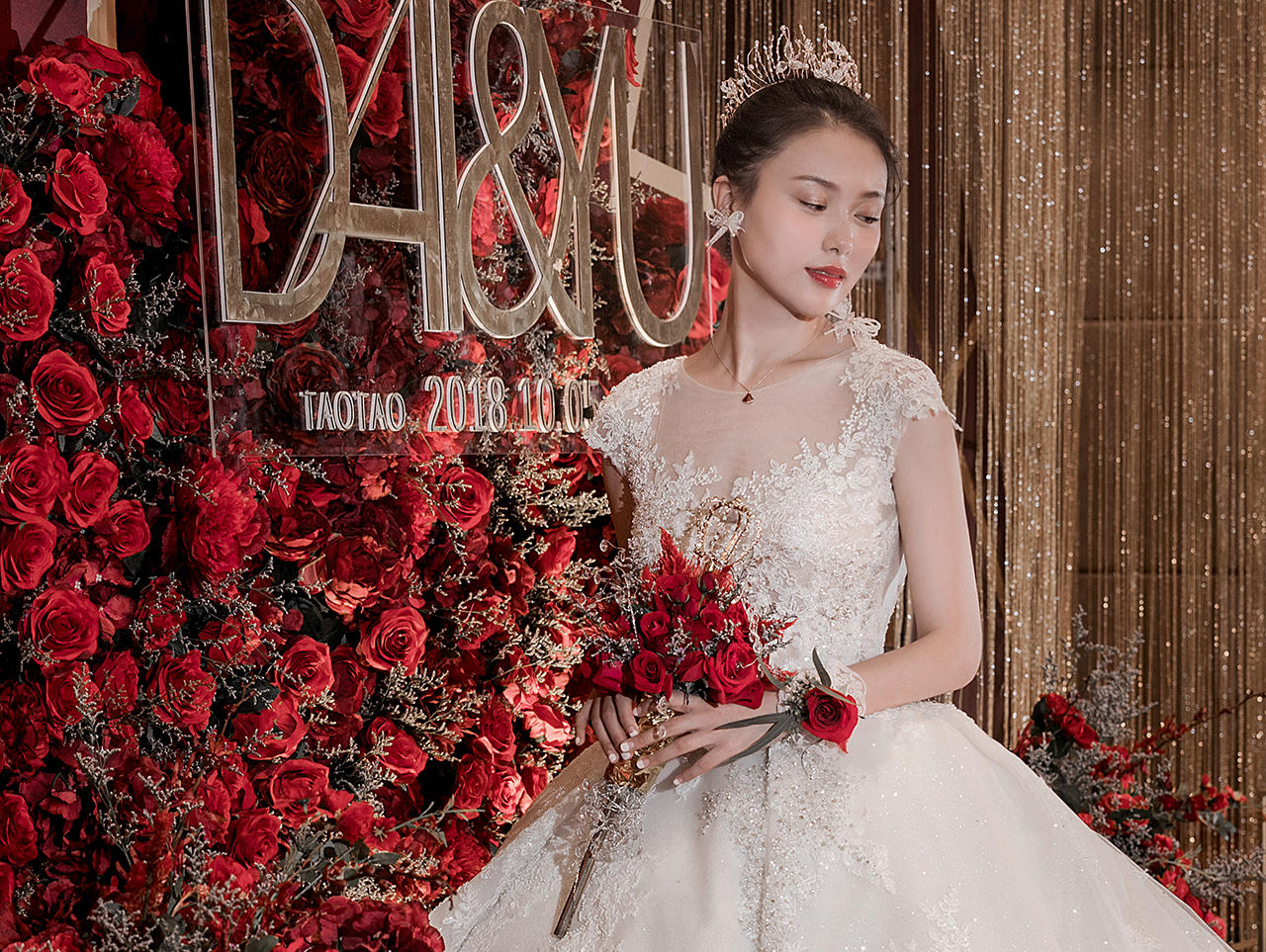 超值特惠|现代风|酒红色|热恋玫瑰