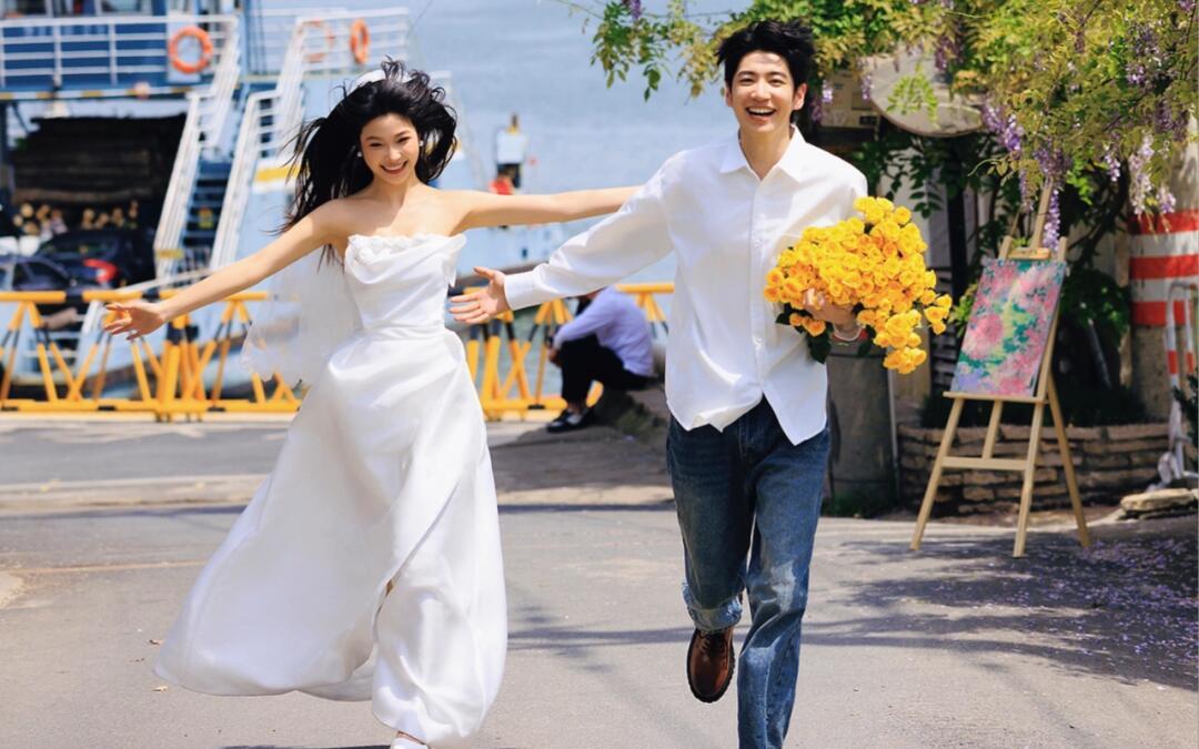 这样的“生命力”婚纱照真的好爱