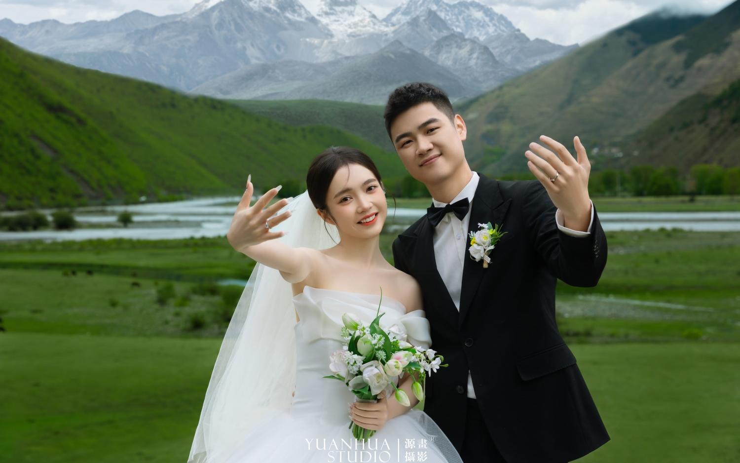 川西旅拍|我的婚紗照每張都是藝術(shù)品，超美噠!