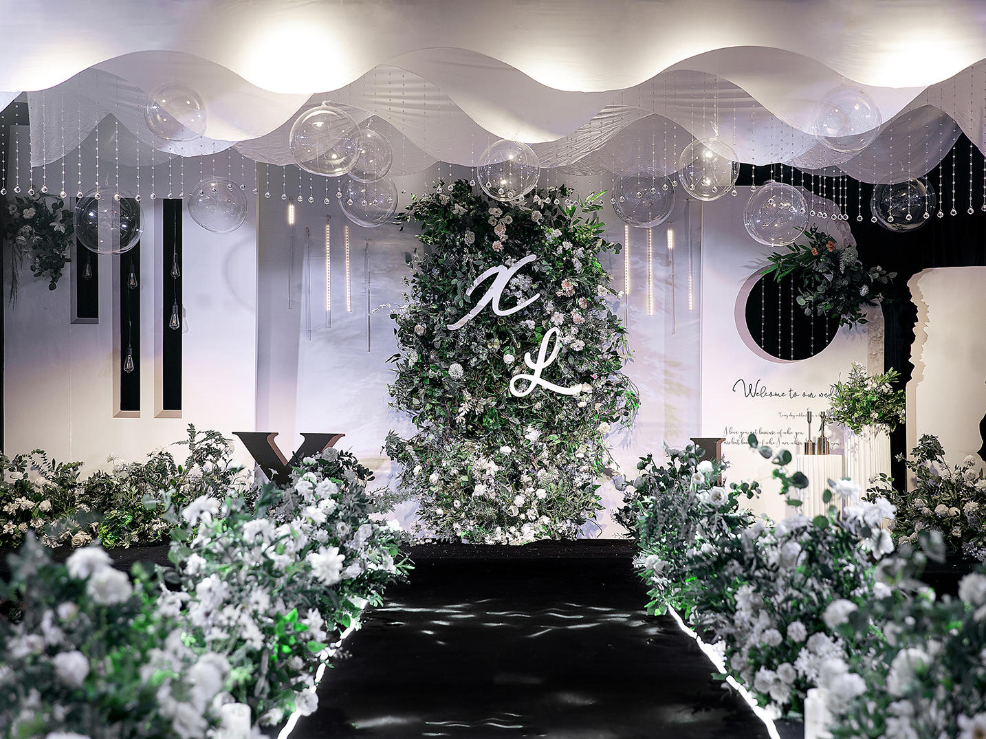 【2021】爆款韩式白绿色婚礼|焦作婚礼