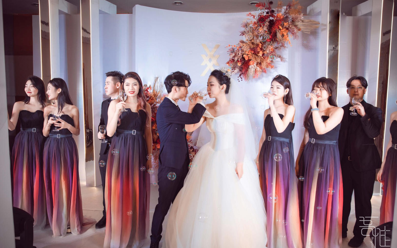 [吾惟婚礼]----曲江会议中心白色秀场风婚礼