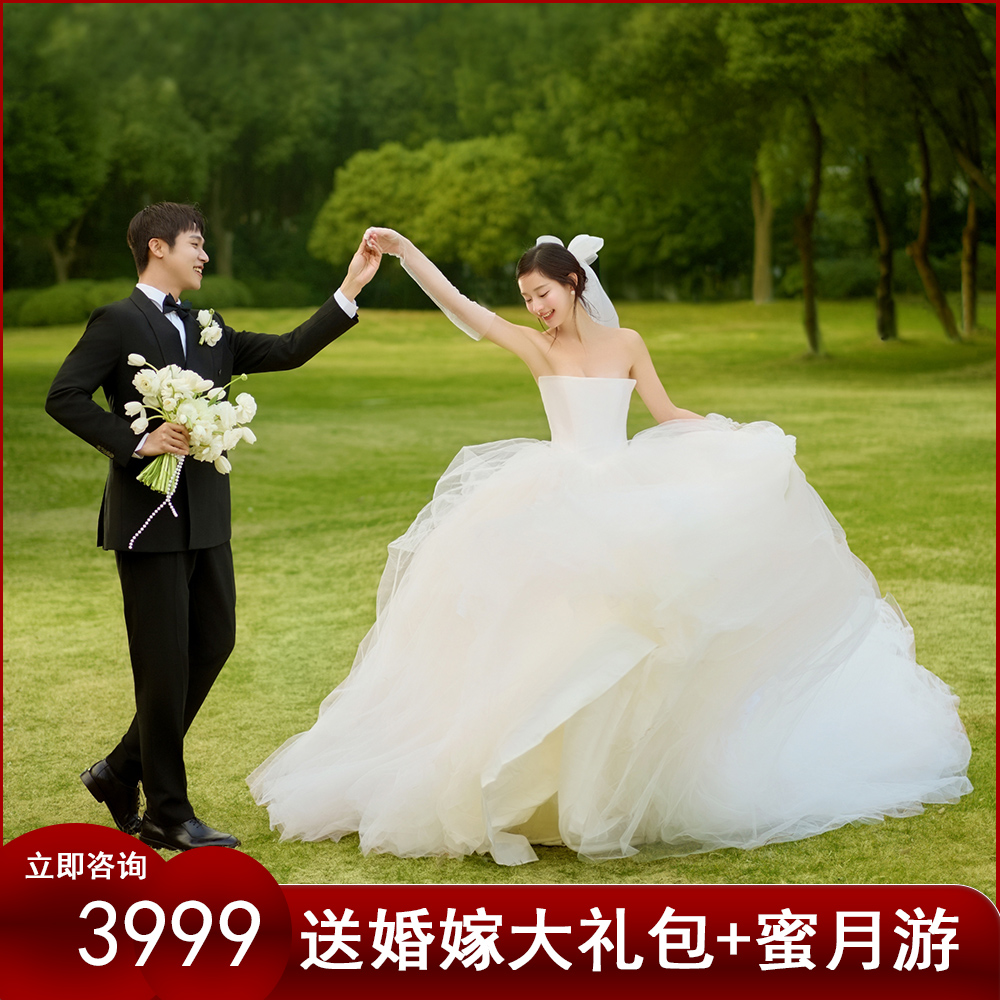 【今年热推】任选风格+春颂森系+限时福利婚纱照