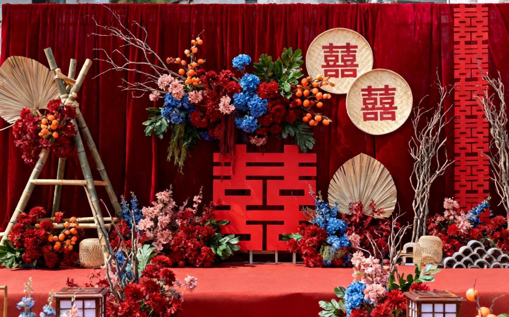 農(nóng)村小縣城的簡單農(nóng)村婚禮