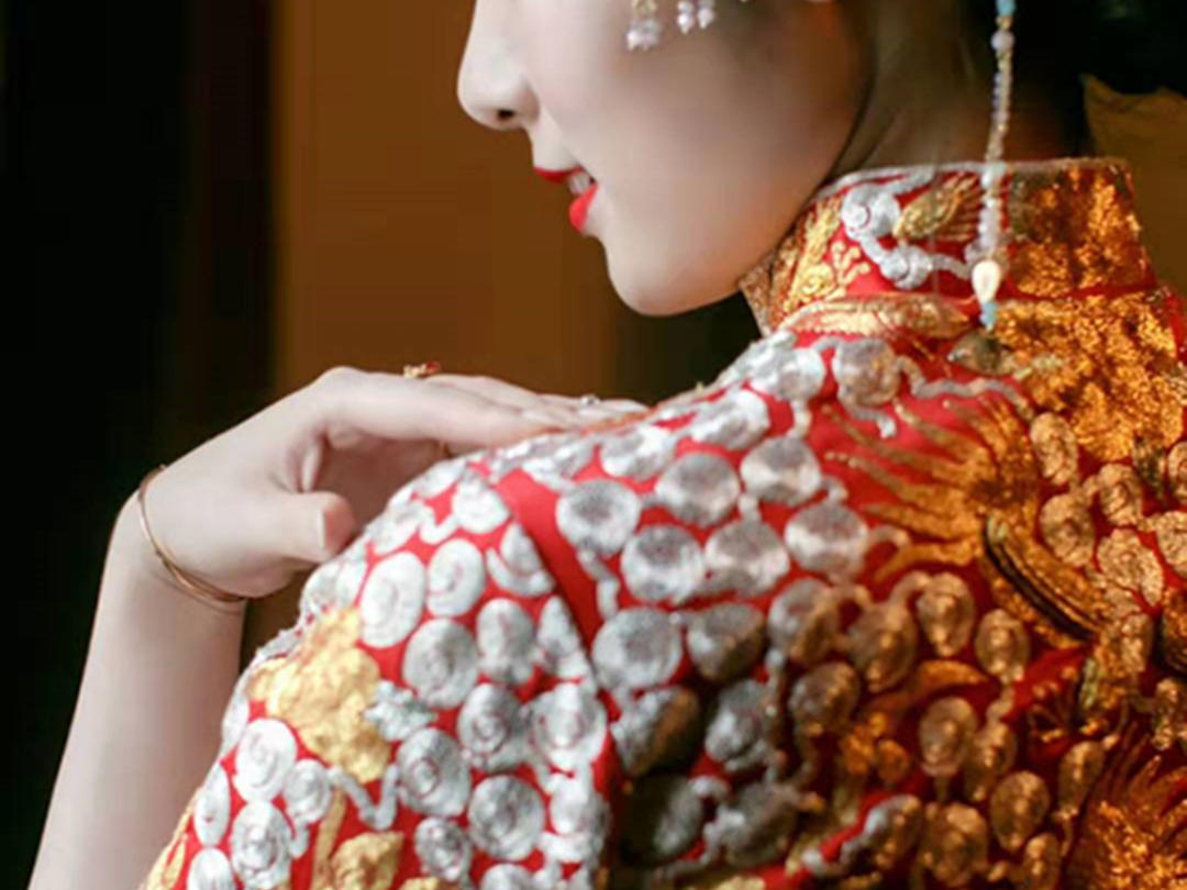 [圣柏莎]中式龙凤褂（卦皇）