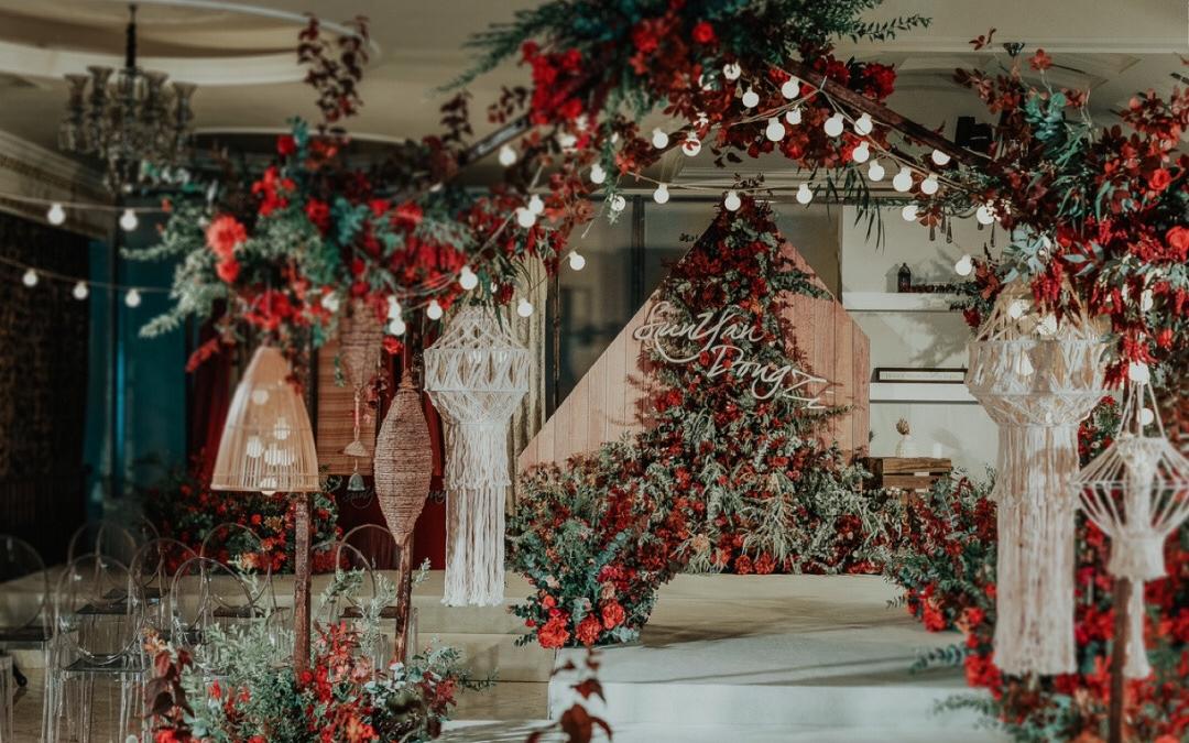 爱施诺婚礼/珊瑚橘//full of life