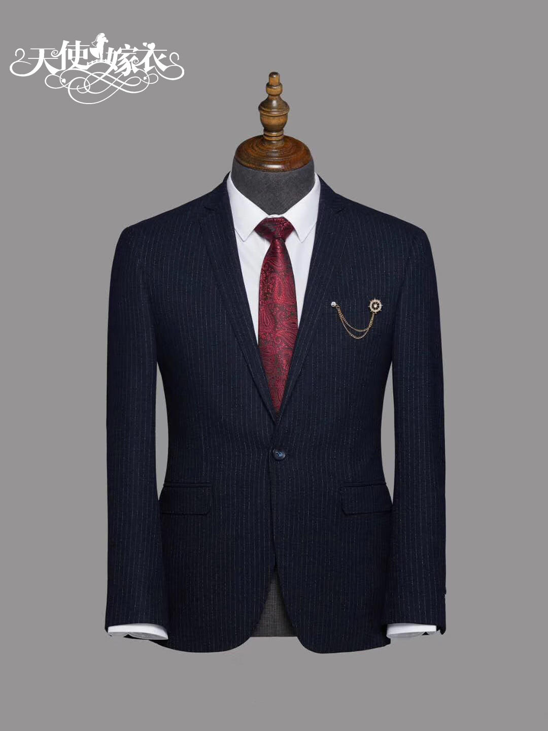 新郎礼服定制/男士商务西装量身定制
