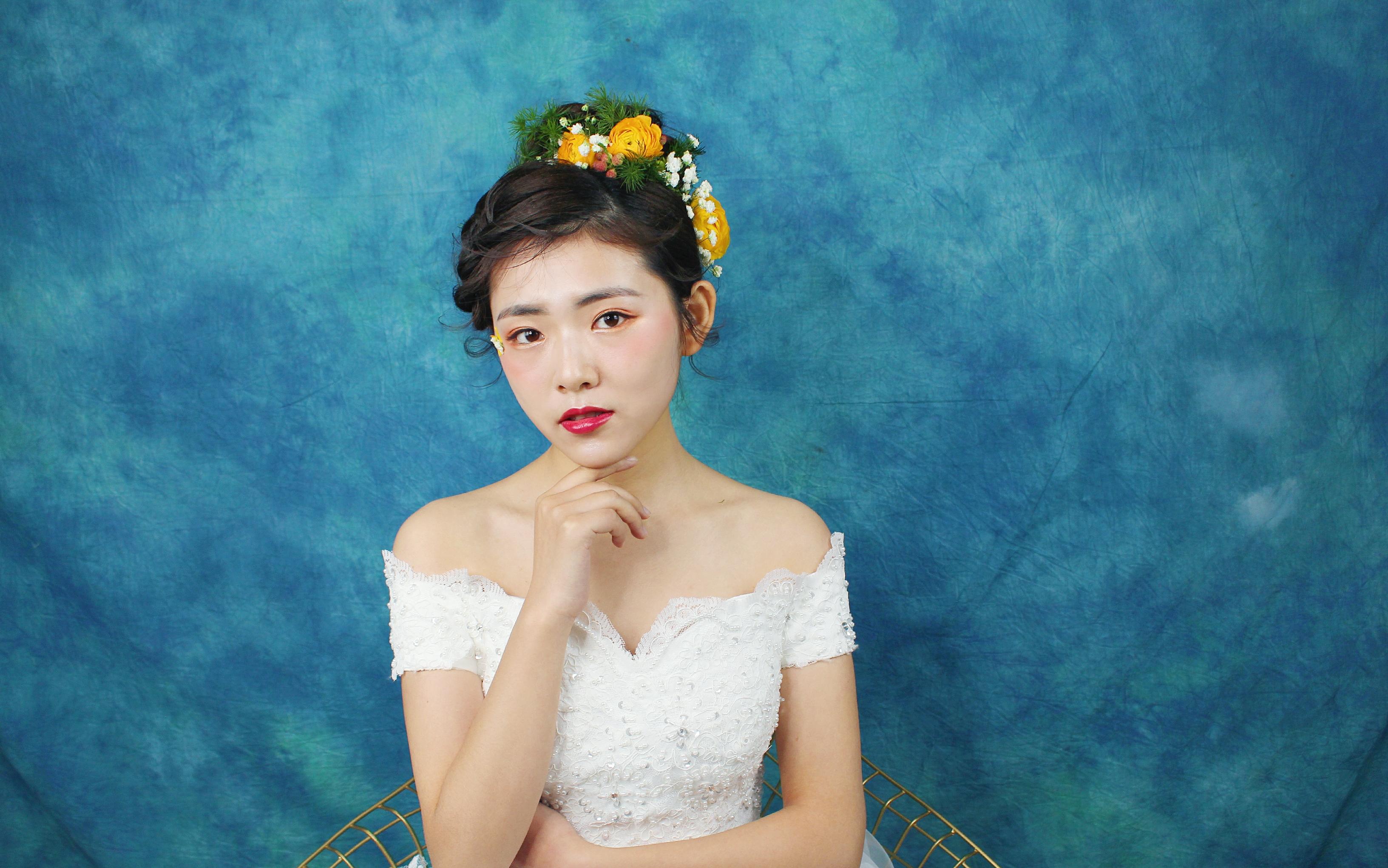 【一念美妆】首席化妆师春季鲜花小清新妆造
