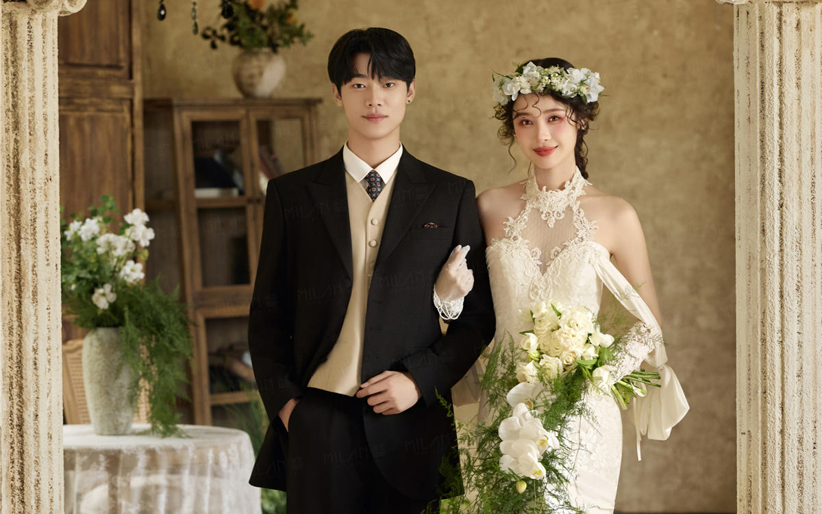 復古花房 + 白紗 = 我的夢中情照??