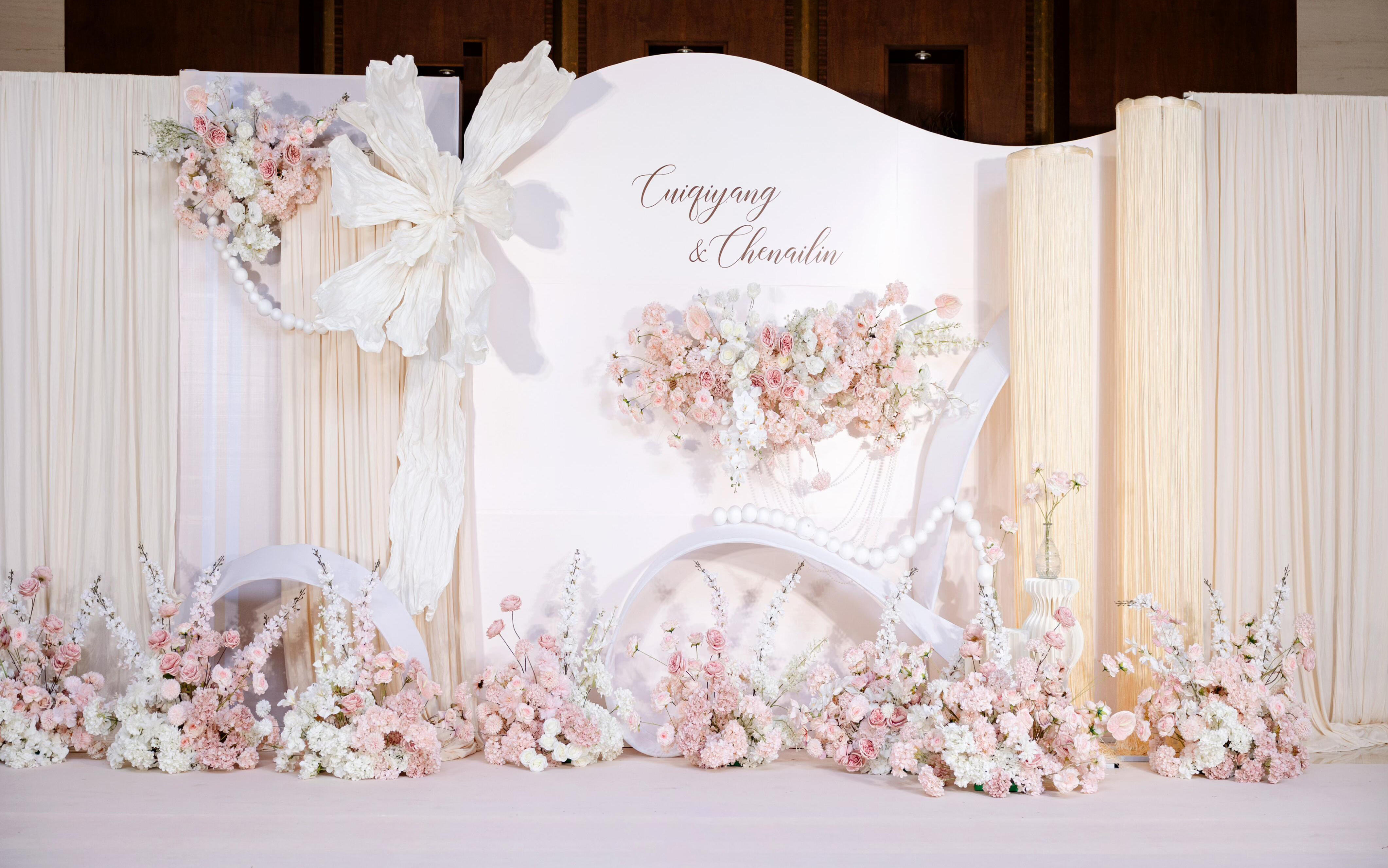 浪漫婚礼定制-粉色简约