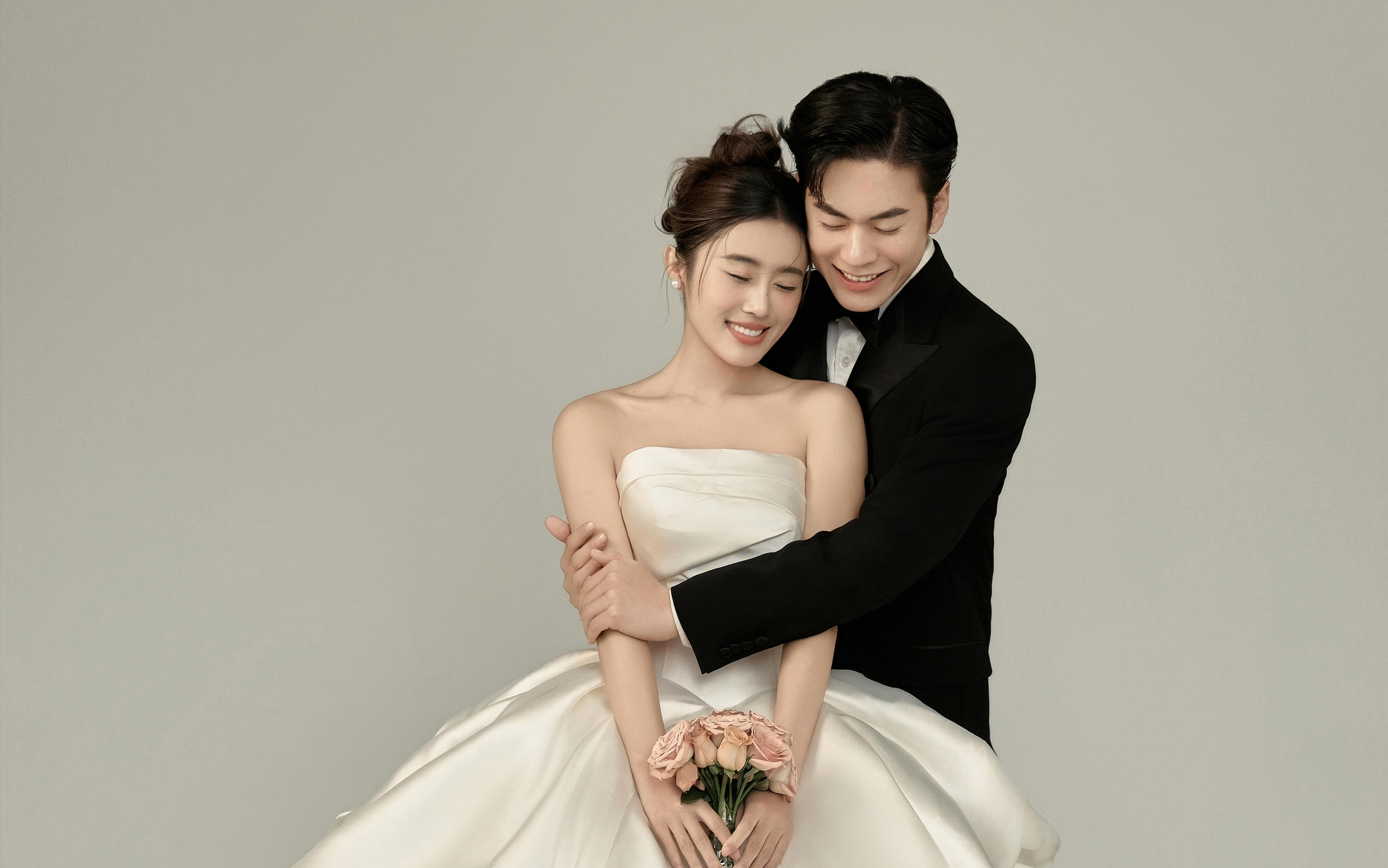 删繁就简的经典韩系主纱 无需缀饰的纯净