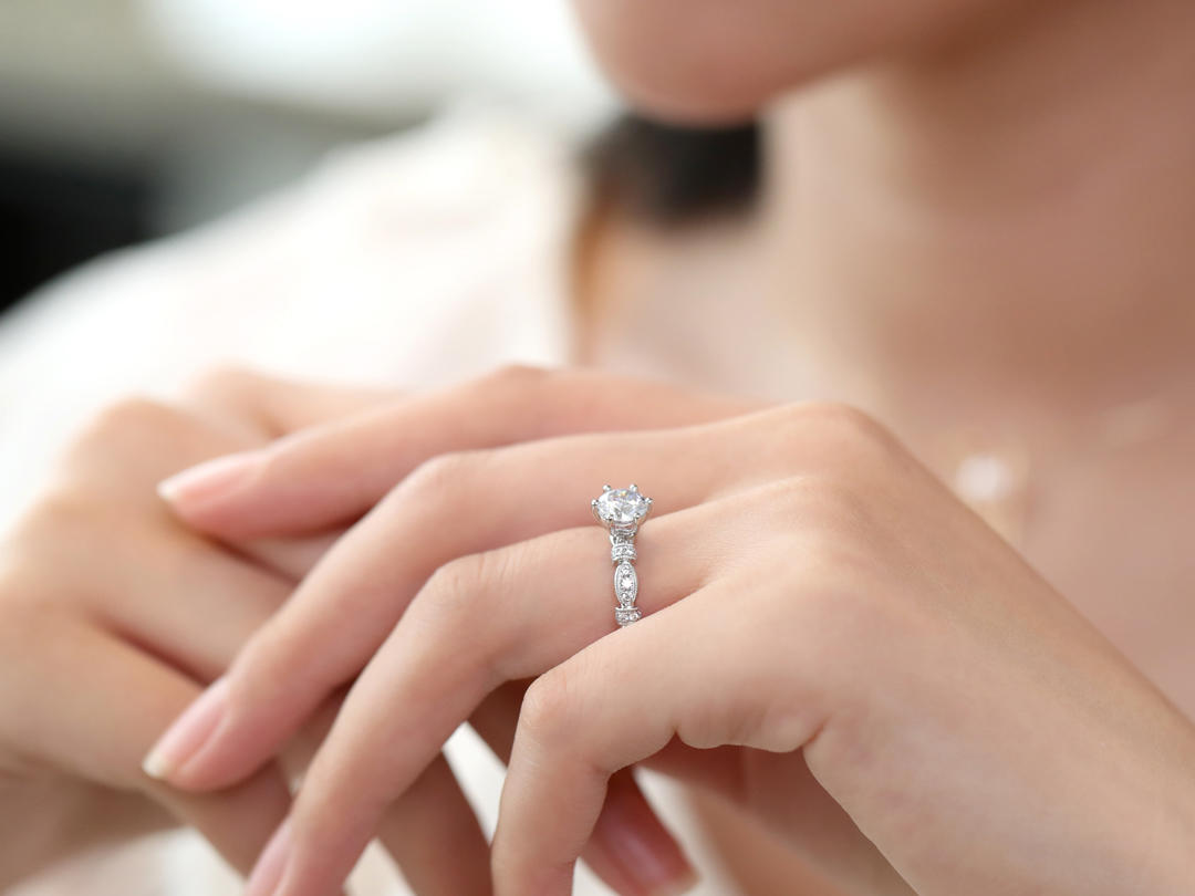 Kismet 18K金求婚戒指—南瓜马车