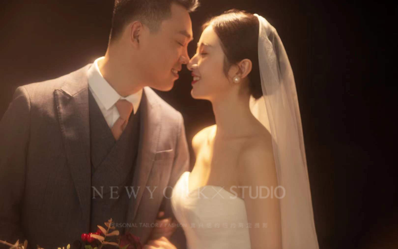 New York超喜欢的一组光影婚纱照