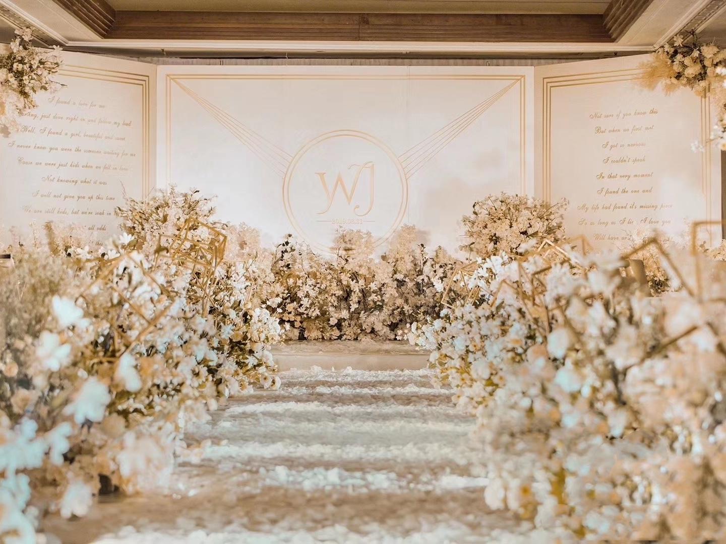 随州市薇薇婚礼韩式 香槟色