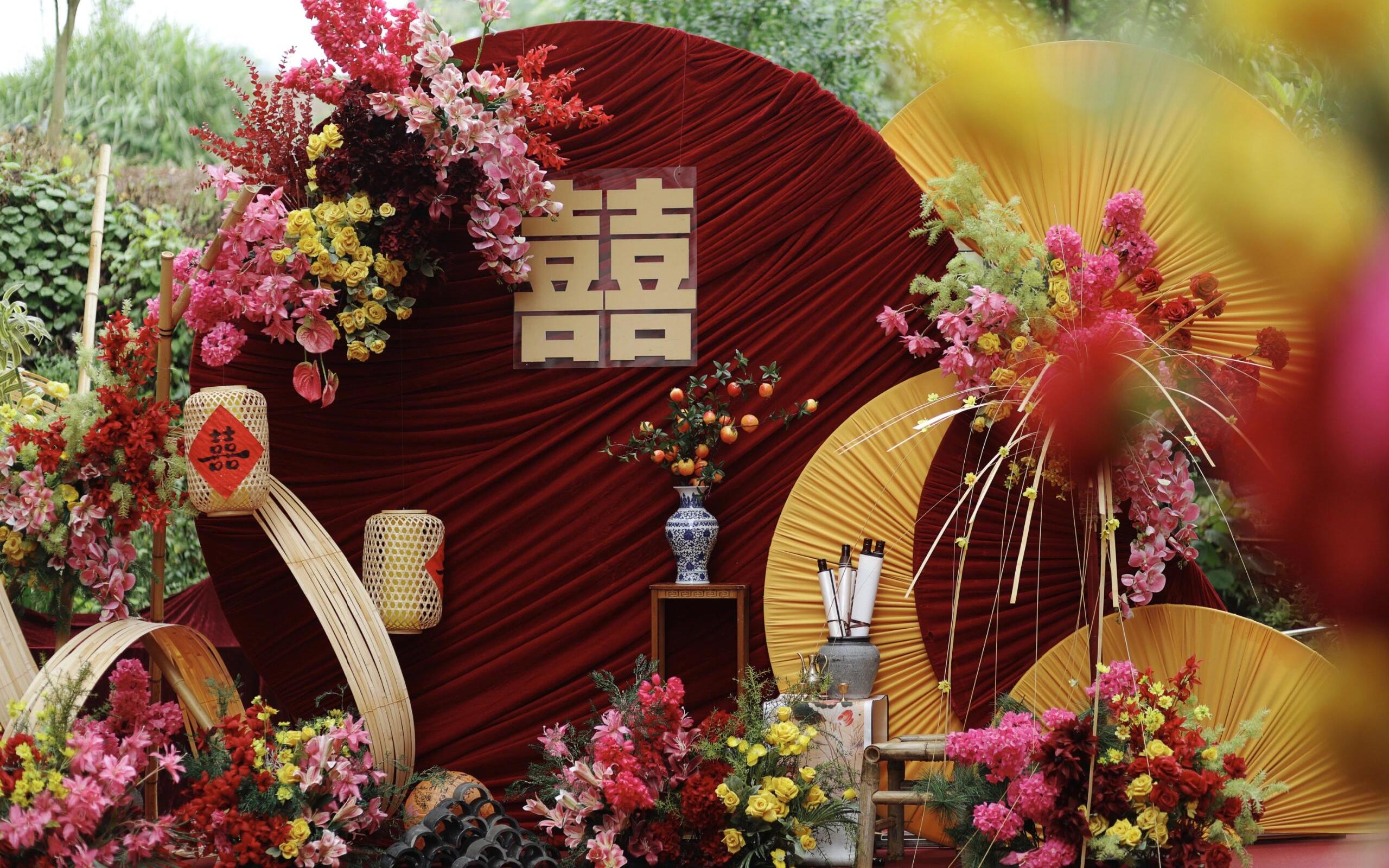 自家小预算新中式婚礼