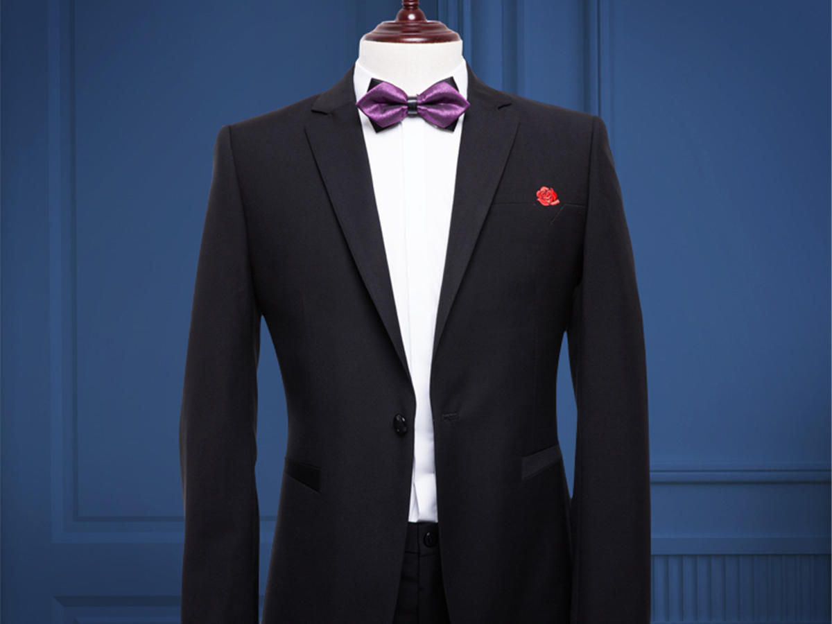 【聚划算】婚礼新郎/商务男士西服2件套套装