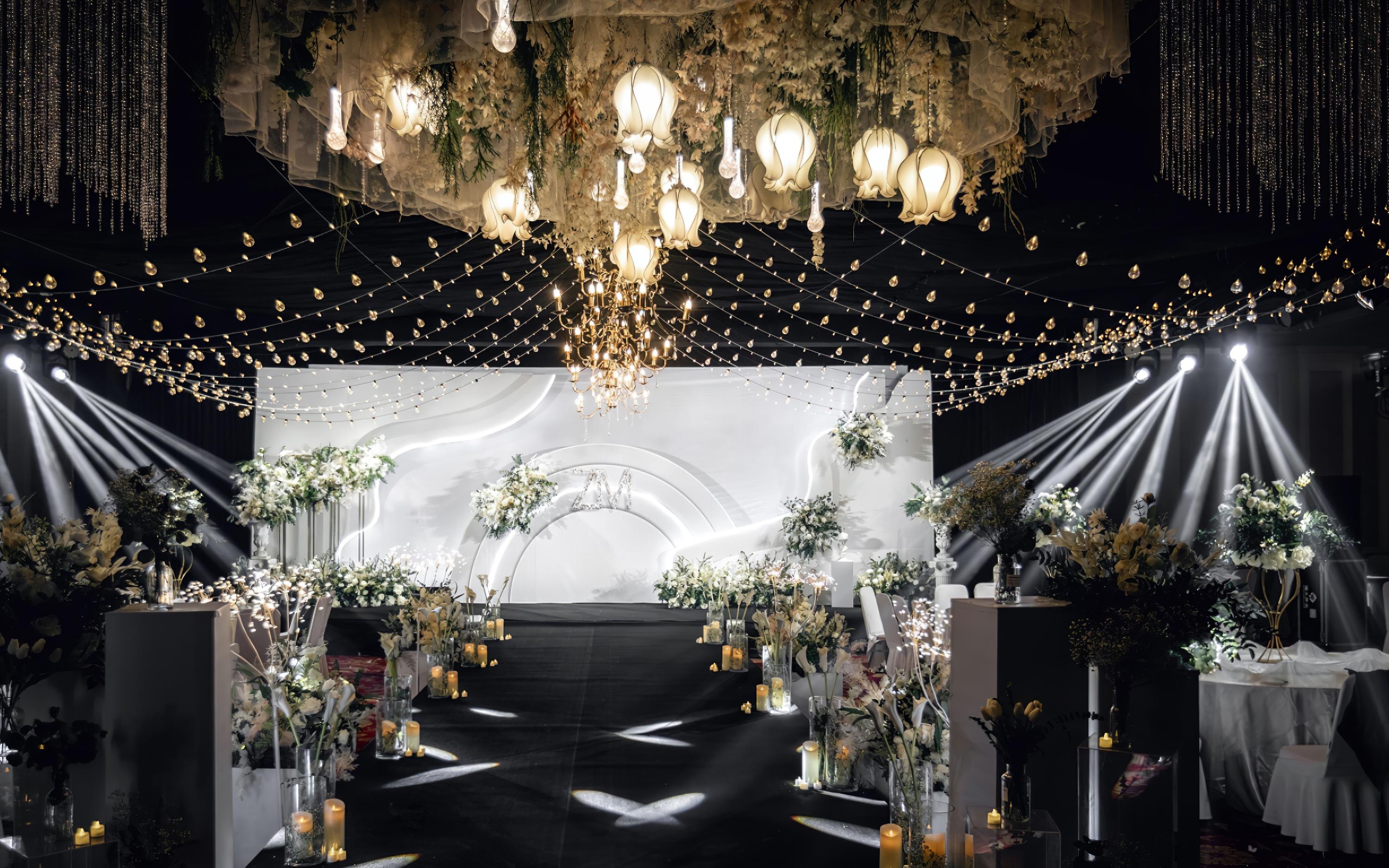 【花屿婚礼】韩式极简绿白色系婚礼