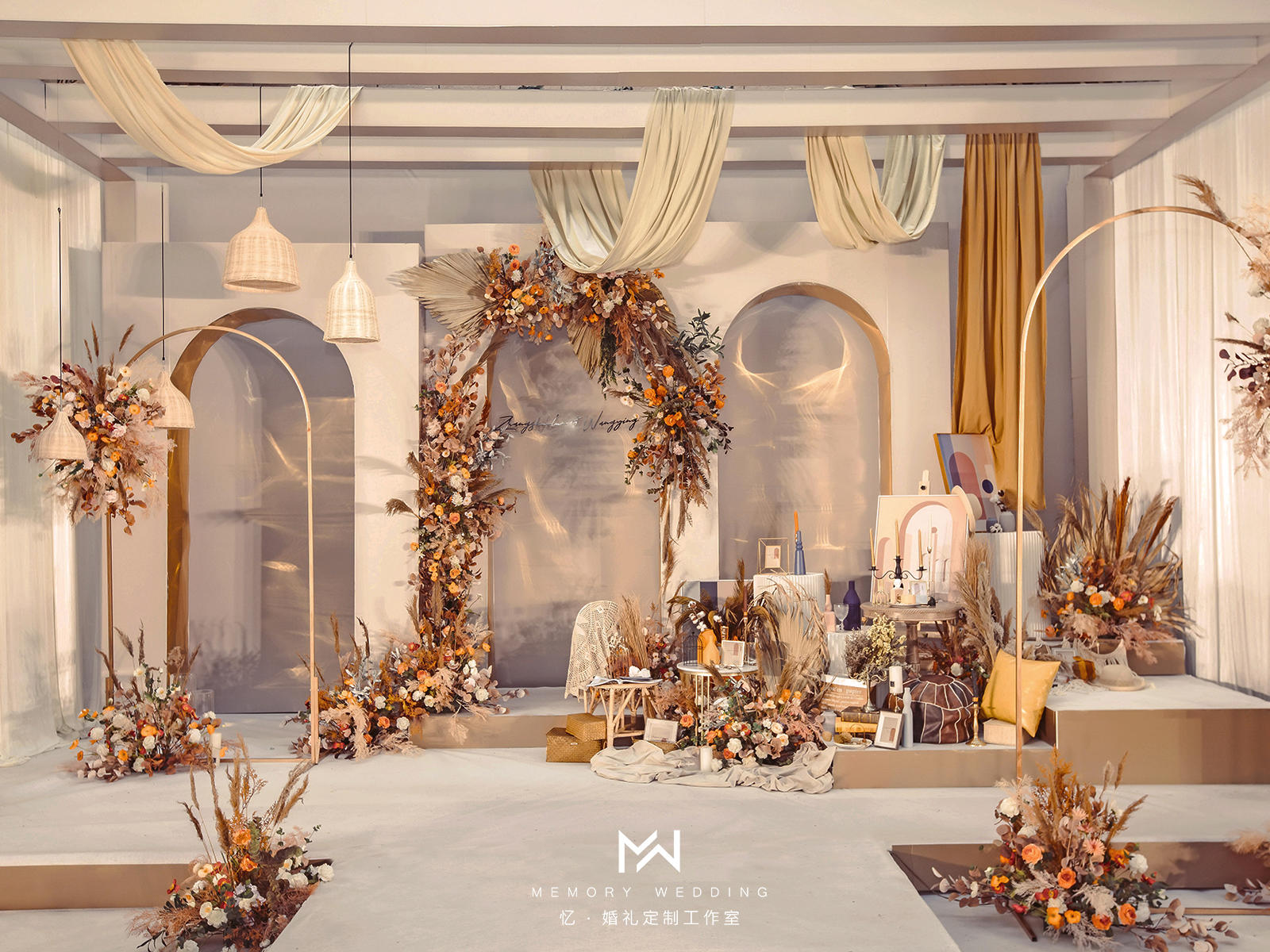 油画风 · 温暖系初秋婚礼