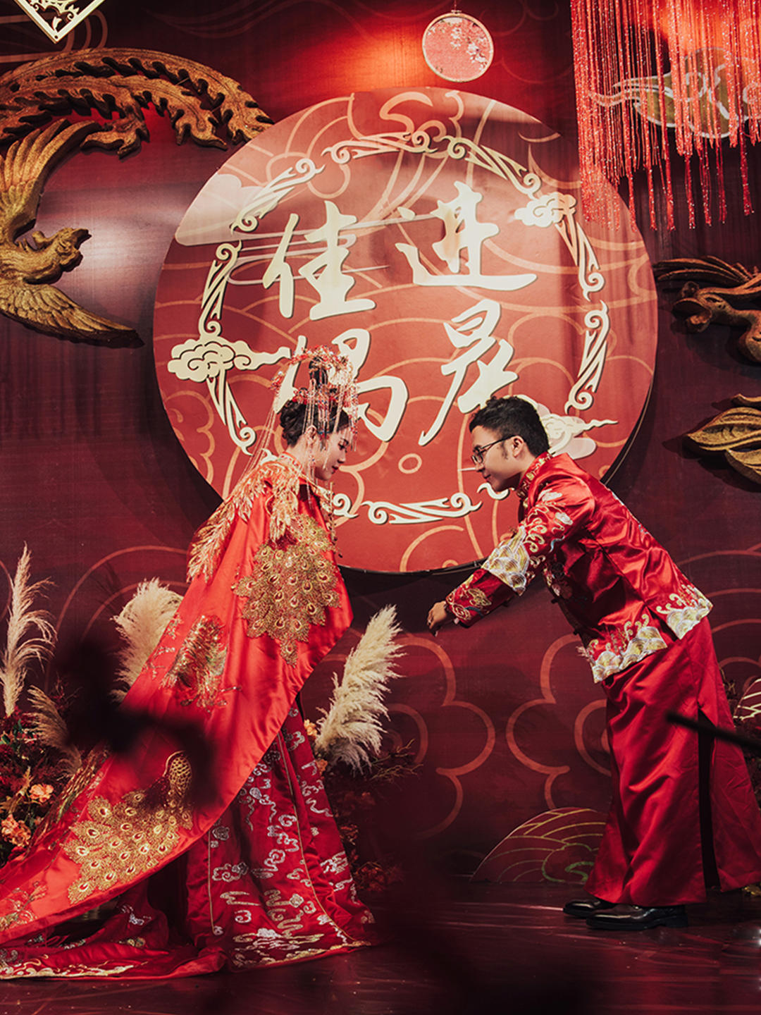 【DEAR YOU】中式婚礼新郎新娘9件套